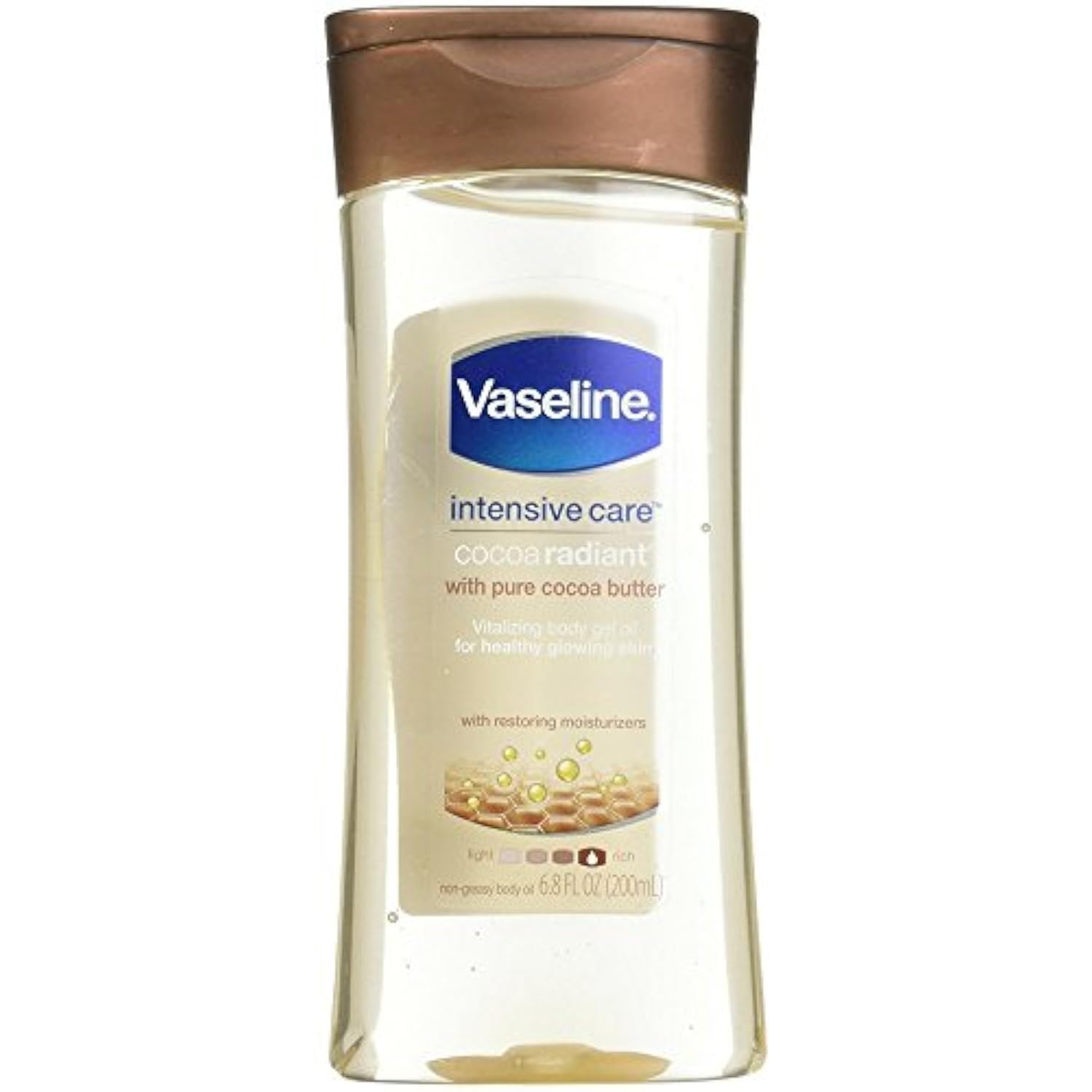 Vaseline Intensive Care Body Gel Oil  Cocoa Radiant  6.8 oz-New