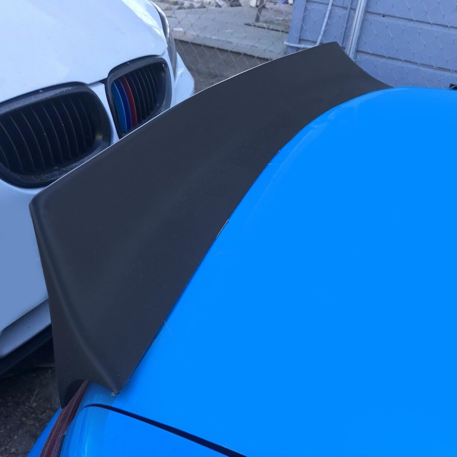 HECASA Rear Trunk Spoiler Compatible with 1990-1997 Mazda Miata 2 Door Ducktail Wing Tailgate Lip