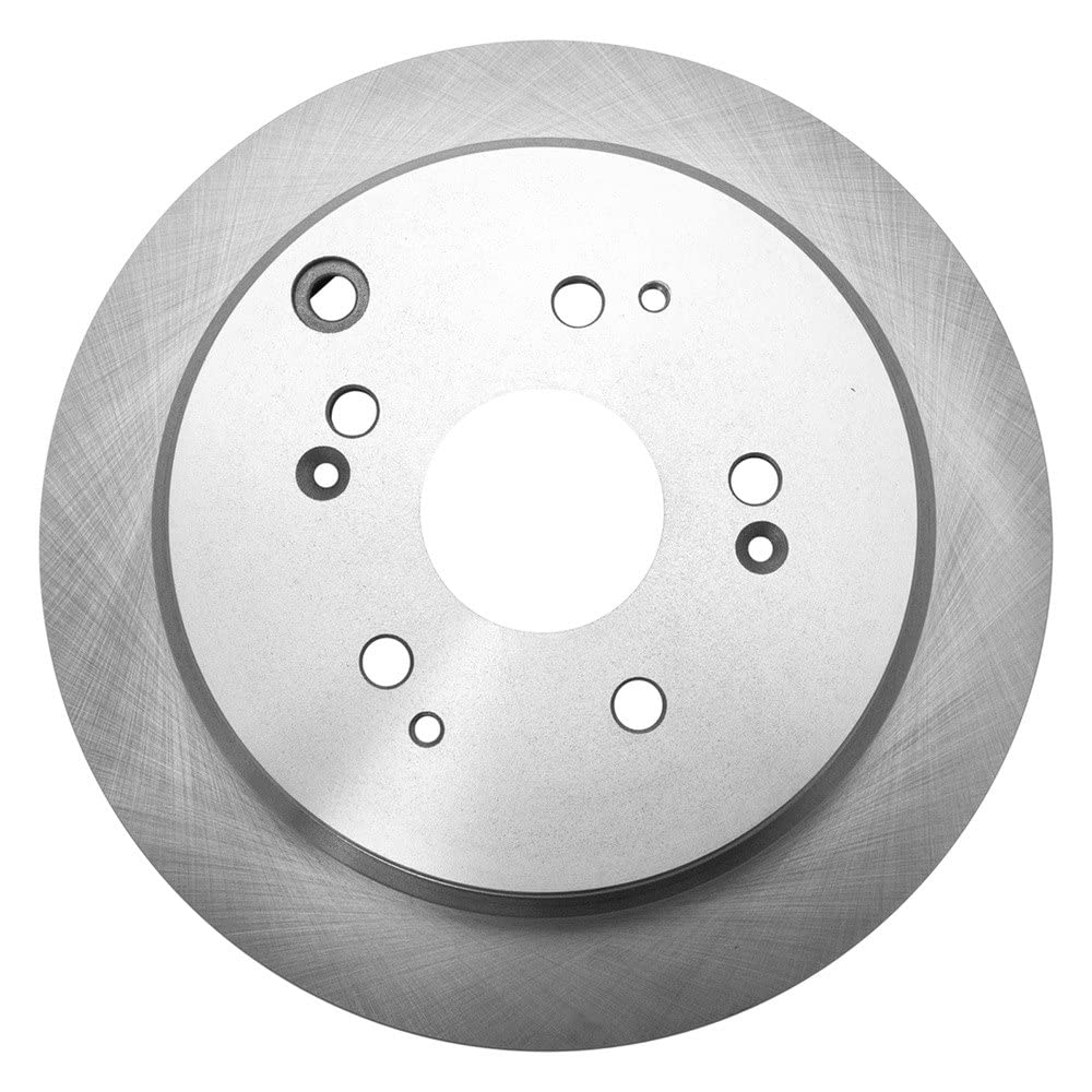 Trq Rear Brake Rotors Set Solid Compatible With 2002-2004 Honda Odyssey