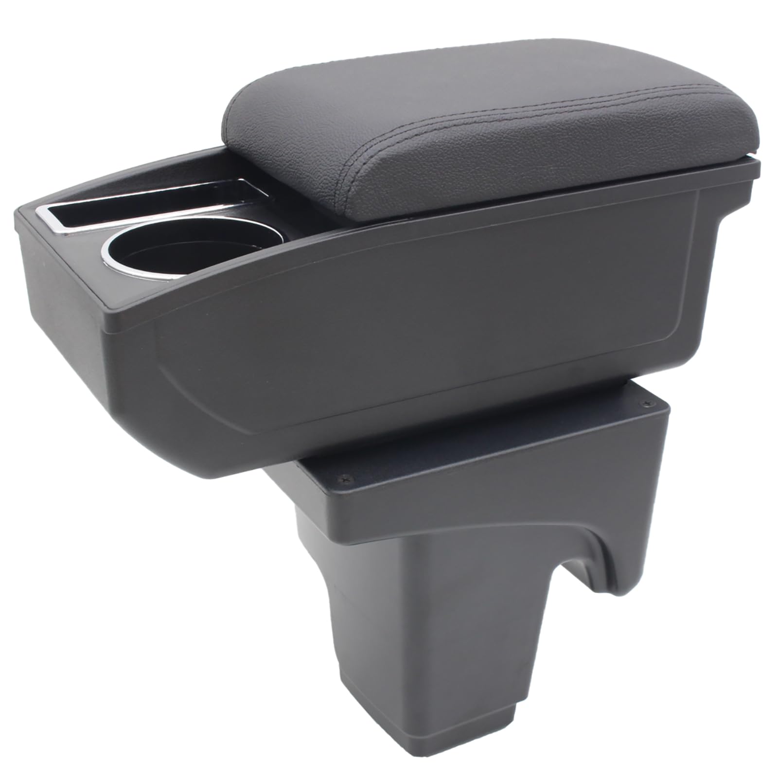 Car Armrest Box for Ford Focus 2012-2018 Auto Accessories Center Console Leather Arm Rest Double-Layer Storage Space with Cup Ho