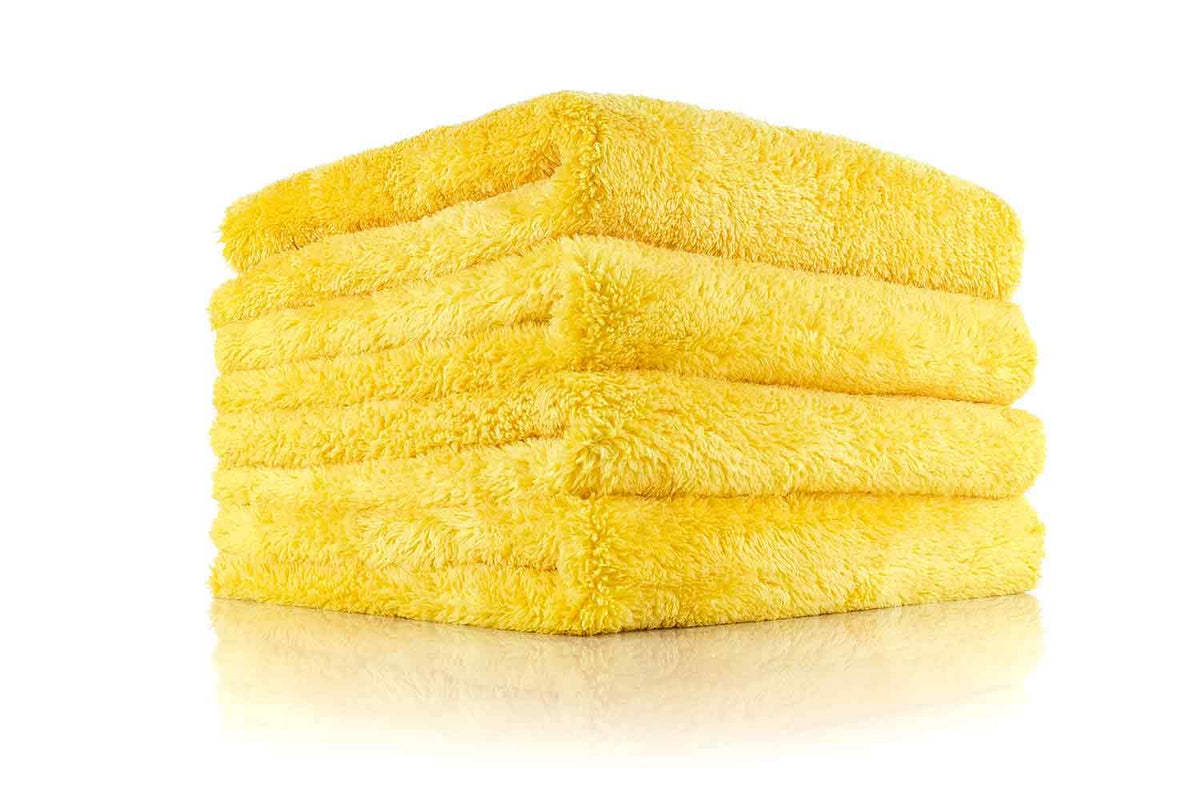The Rag Company - Eagle Edgeless 500 - Professional Korean 70/30 Blend, Super Plush Microfiber Detailing Towels, Circular Knit W
