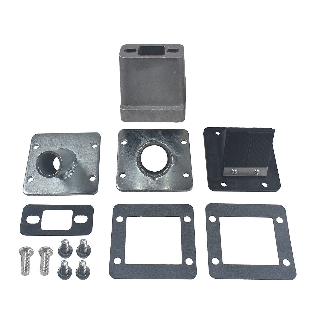 Hxgxkbq 2In1 Racing Reed Valve Kit For 32Mm And 40Mm Intake 66Cc 80Cc Gas Motorized Bicycle