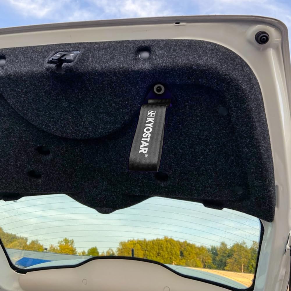 Kyostar Drift Rally Car Towing Tow Strap Belt Hook(Black)