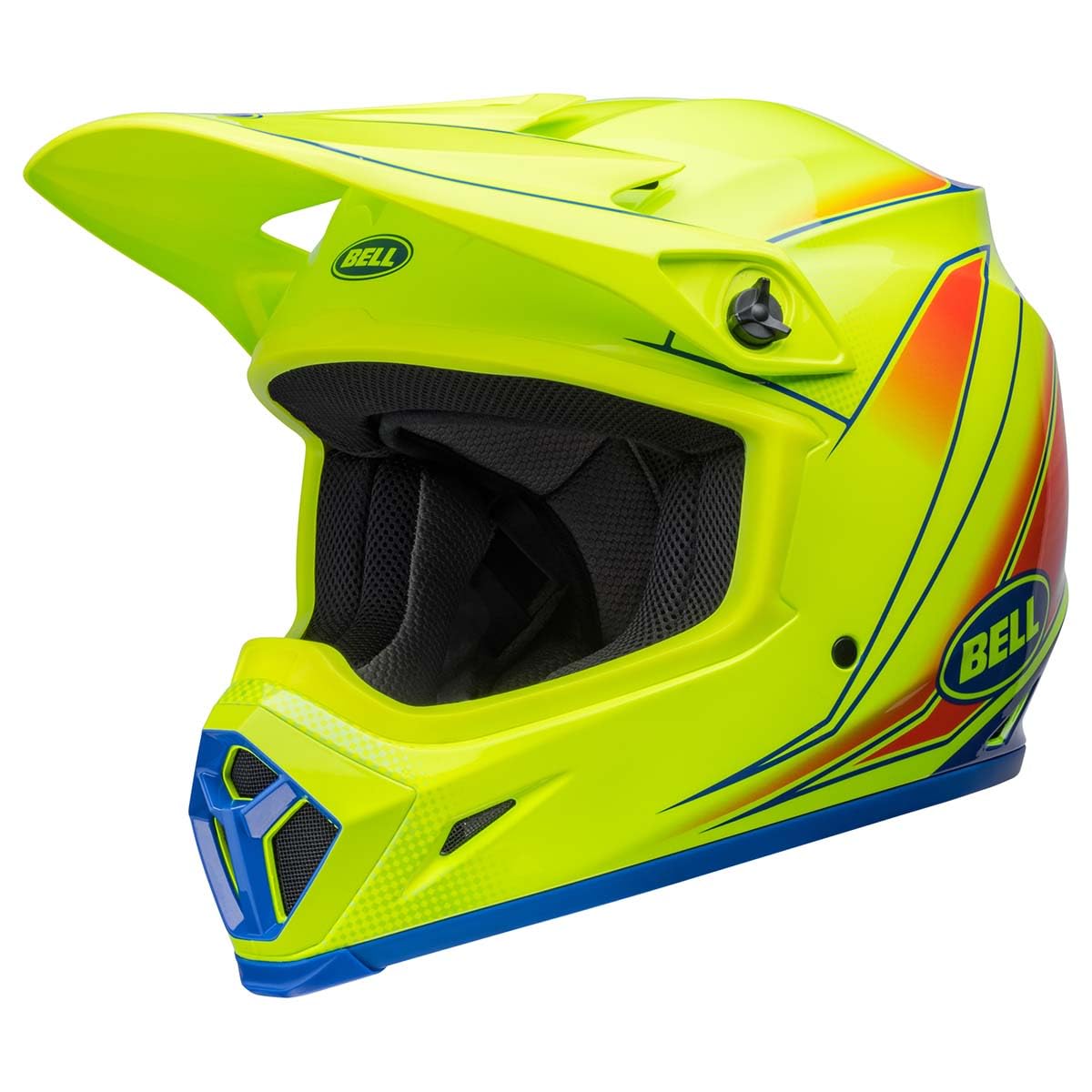 Bell Mx-9 Mips Dirt Helmet (Zone Gloss Retina Sear - 2X-Large)