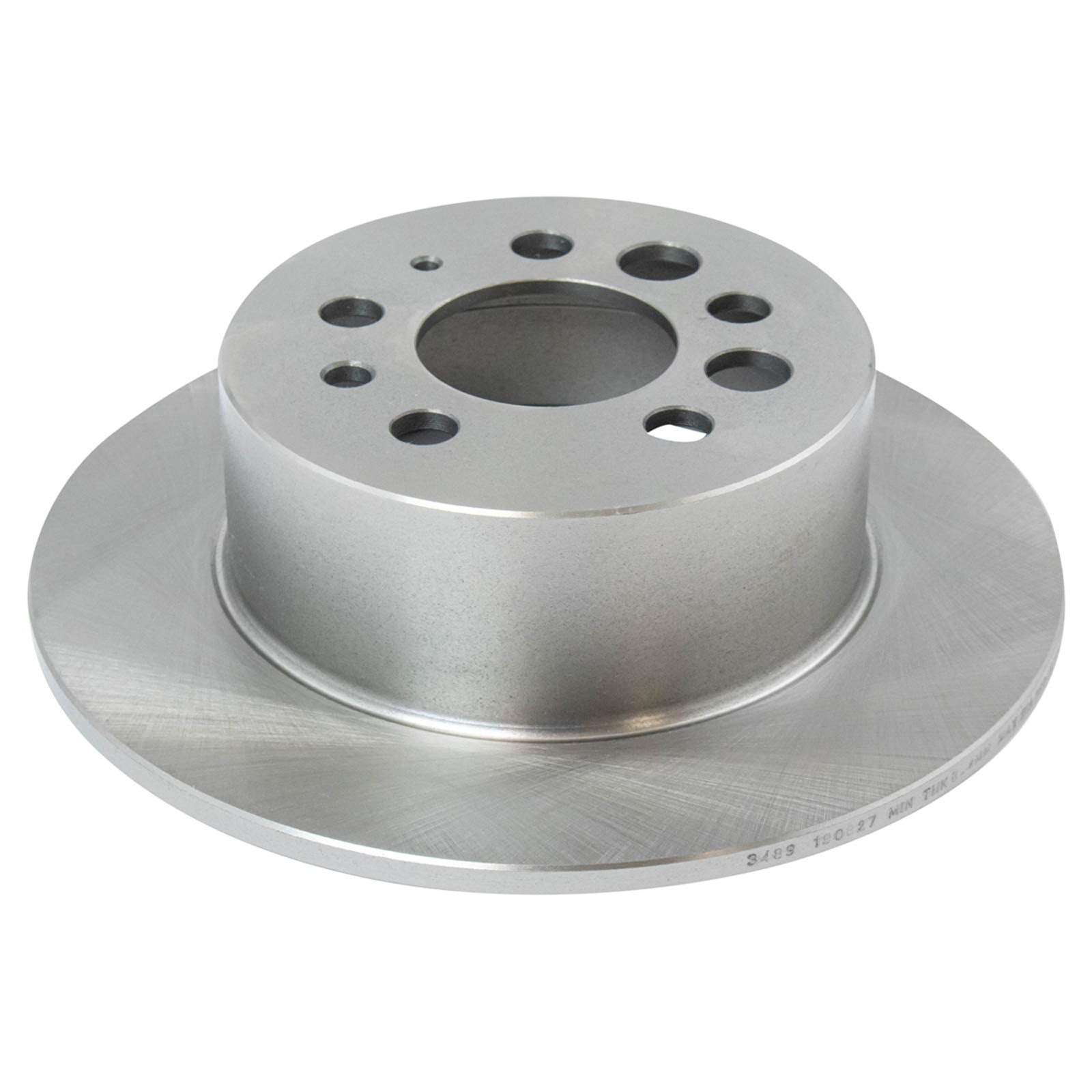 TRQ Brake Rotor & Ceramic Brake Pad Rear LH Left RH Right Kit Set for Volvo