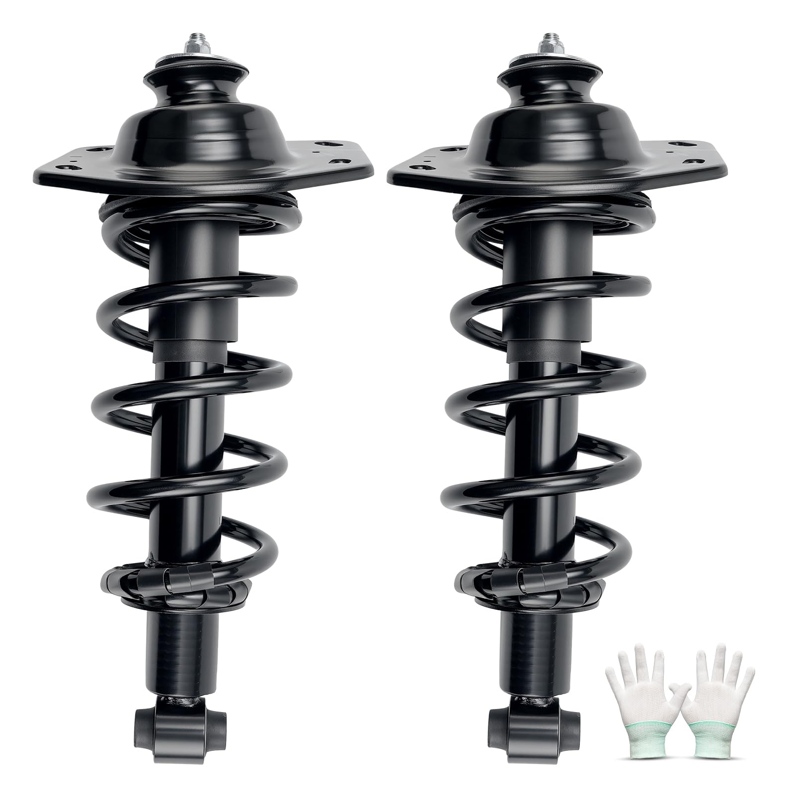 KAX Complete Struts w/Coil Springs Replacement Strut Shocks Assembly 273029L,273029R for Camaro 2011-2015 Rear Suspension Kit St
