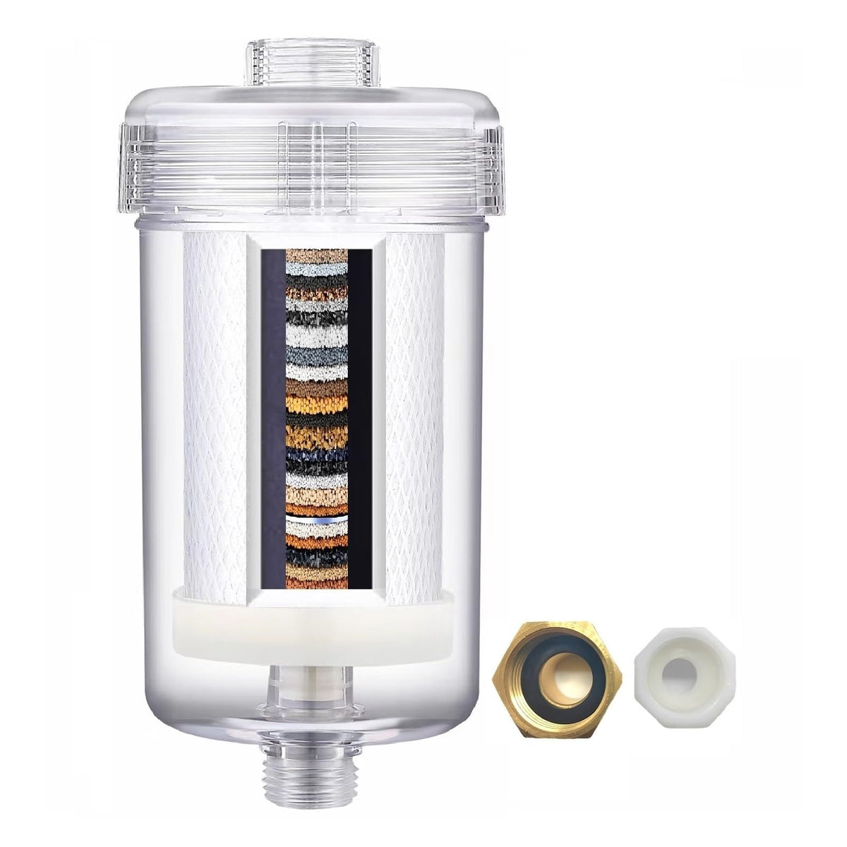 DR. LAWATER 1 Micron High Density Washing Machine Filter, Visual Washer Water Filter System, For Washing Machine,Heater,RV, > 99