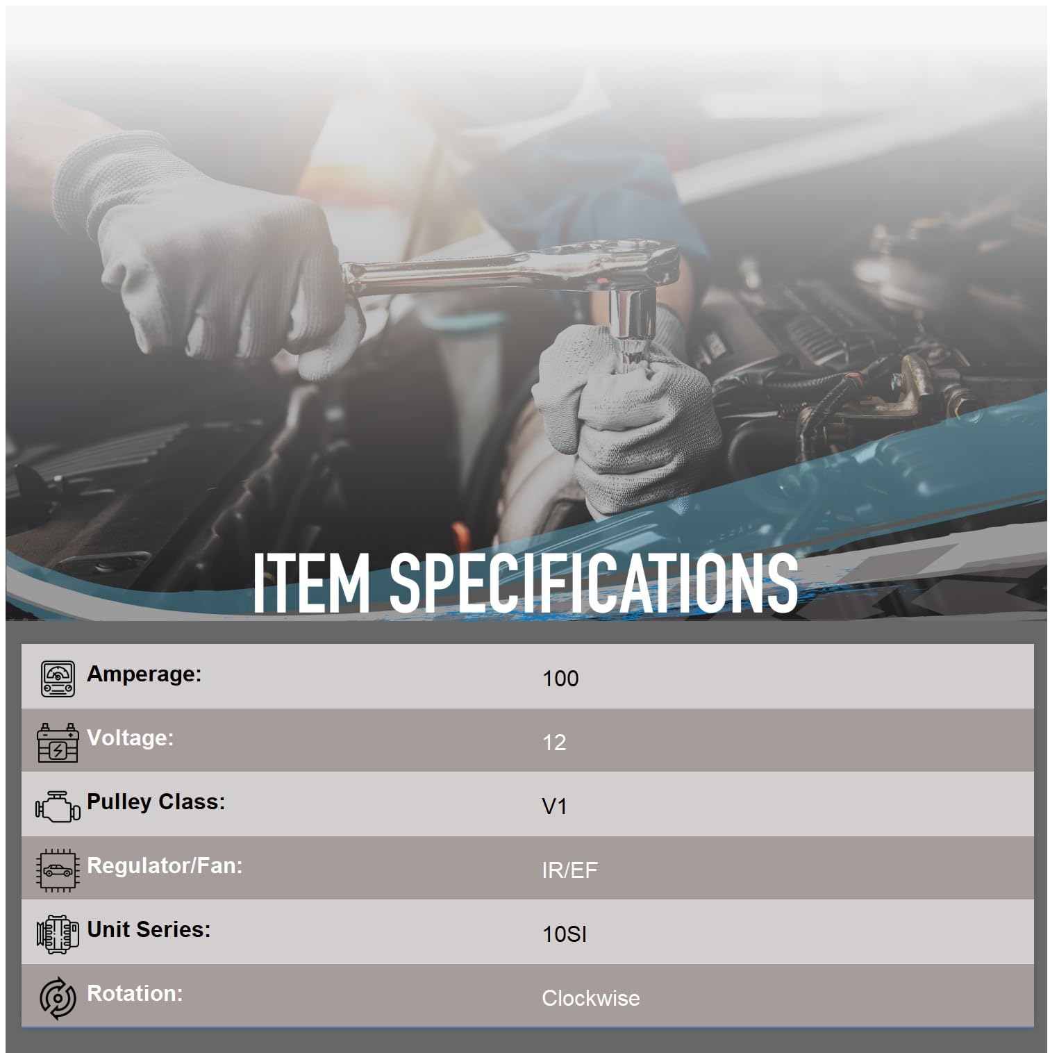 Oeg Parts New Alternator High Output 100 Amp Chrome 1 Or 3 Wire, Self Exciting Compatible With Gm Chevy 10 Si 10Si Delco Bbc Sbc