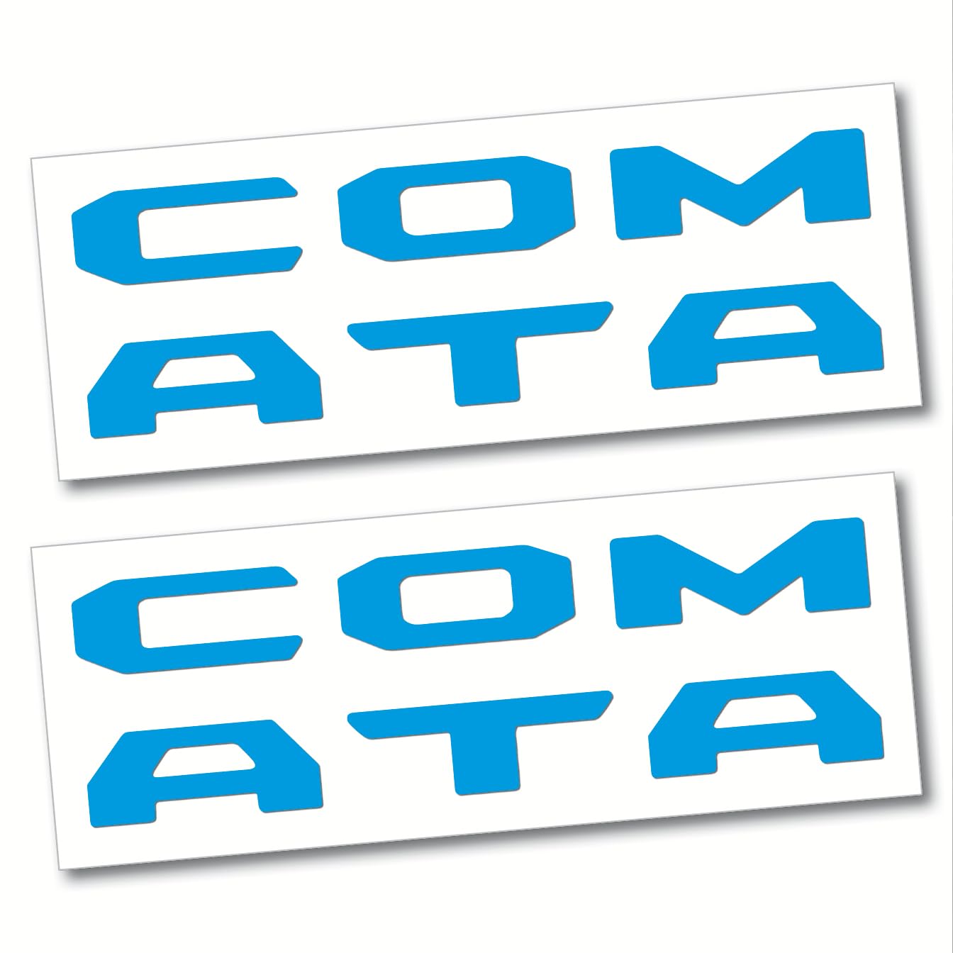 (2 Sets) Prime Series UV Weatherproof Vinyl Decals for Glove Box Dashboard Letter Inserts Compatible 2016-2023 Toyota Tacoma (Gl