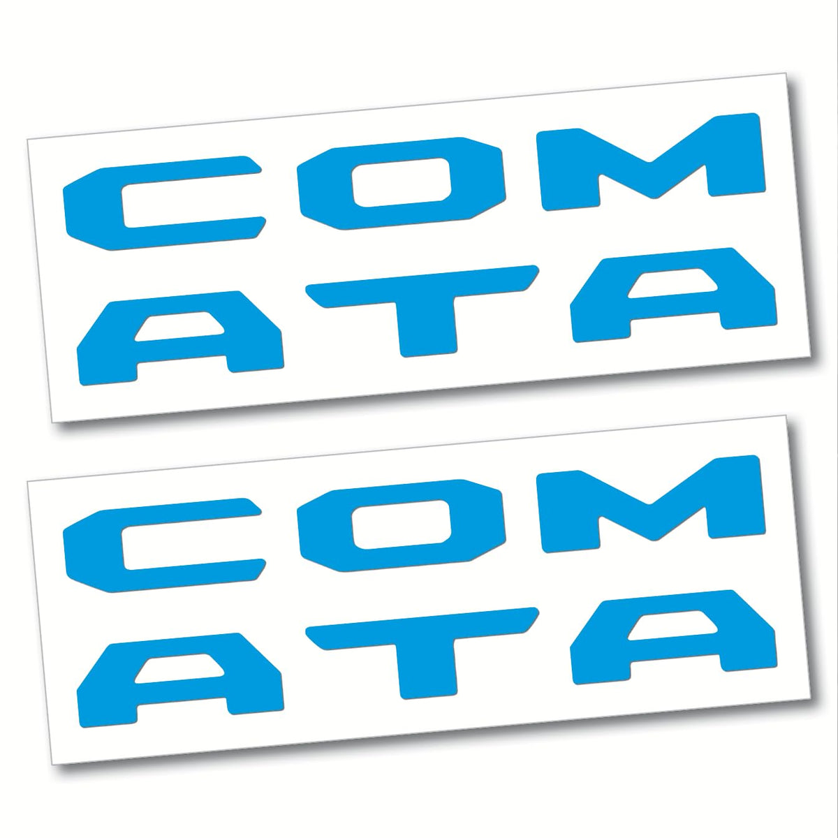 (2 Sets) Prime Series UV Weatherproof Vinyl Decals for Glove Box Dashboard Letter Inserts Compatible 2016-2023 Toyota Tacoma (Gl