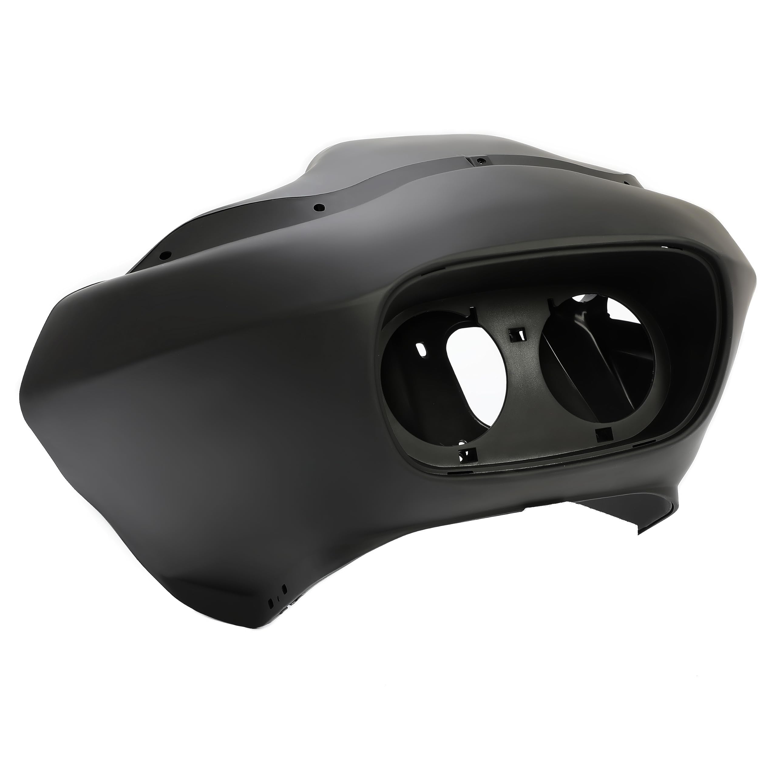 KUAFU Matte Black Inner & Outer Headlight Fairing Compatible with 1998-2013 Harley Davidson Road Glide CVO FLTR Motorcycle Front