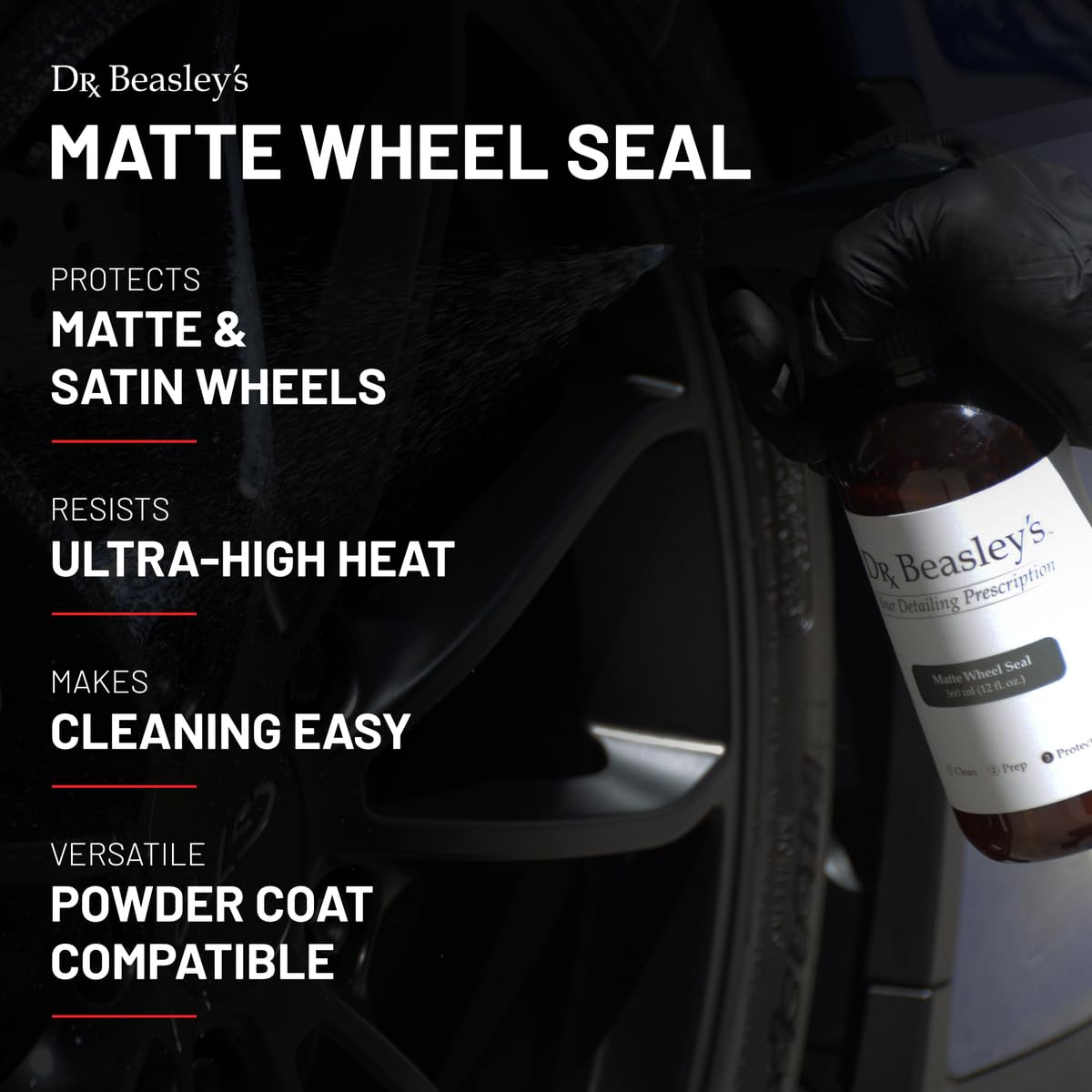 Dr. Beasley's Car Care Products Matte Wheel Cleaning Kit