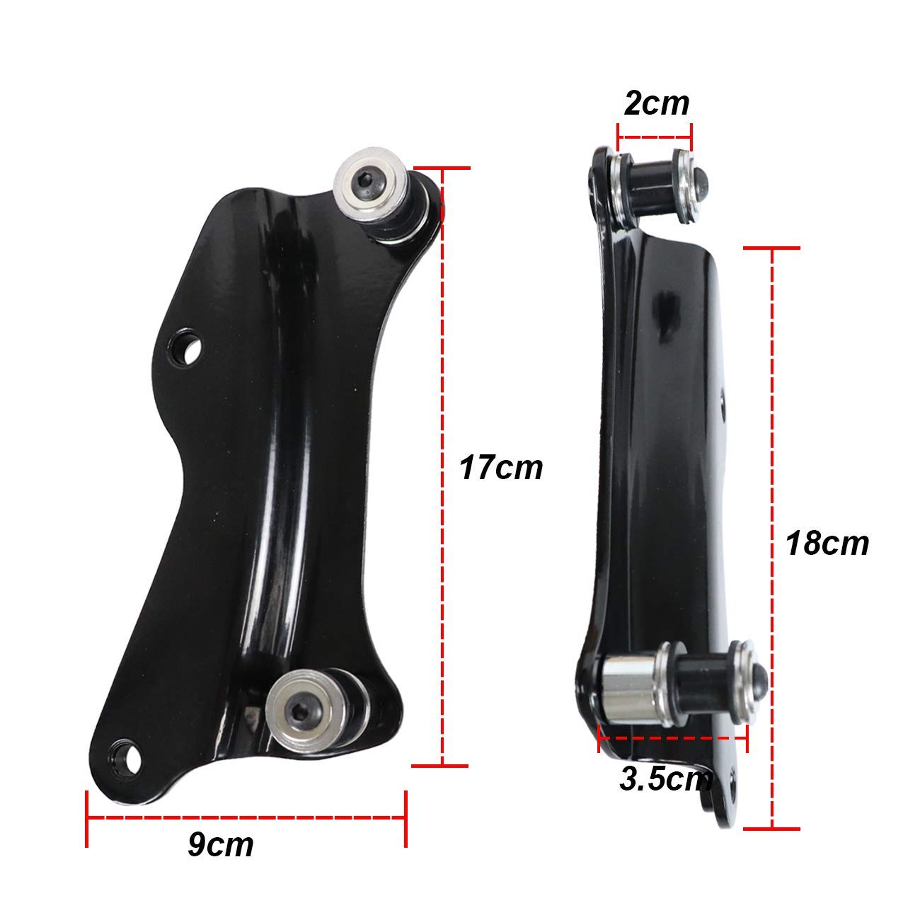 Kolemo 4 Point Docking Hardware Kit Compatible With For Harley Touring Street Glide,Electra Glide, Road Glide, Road King 2014-20