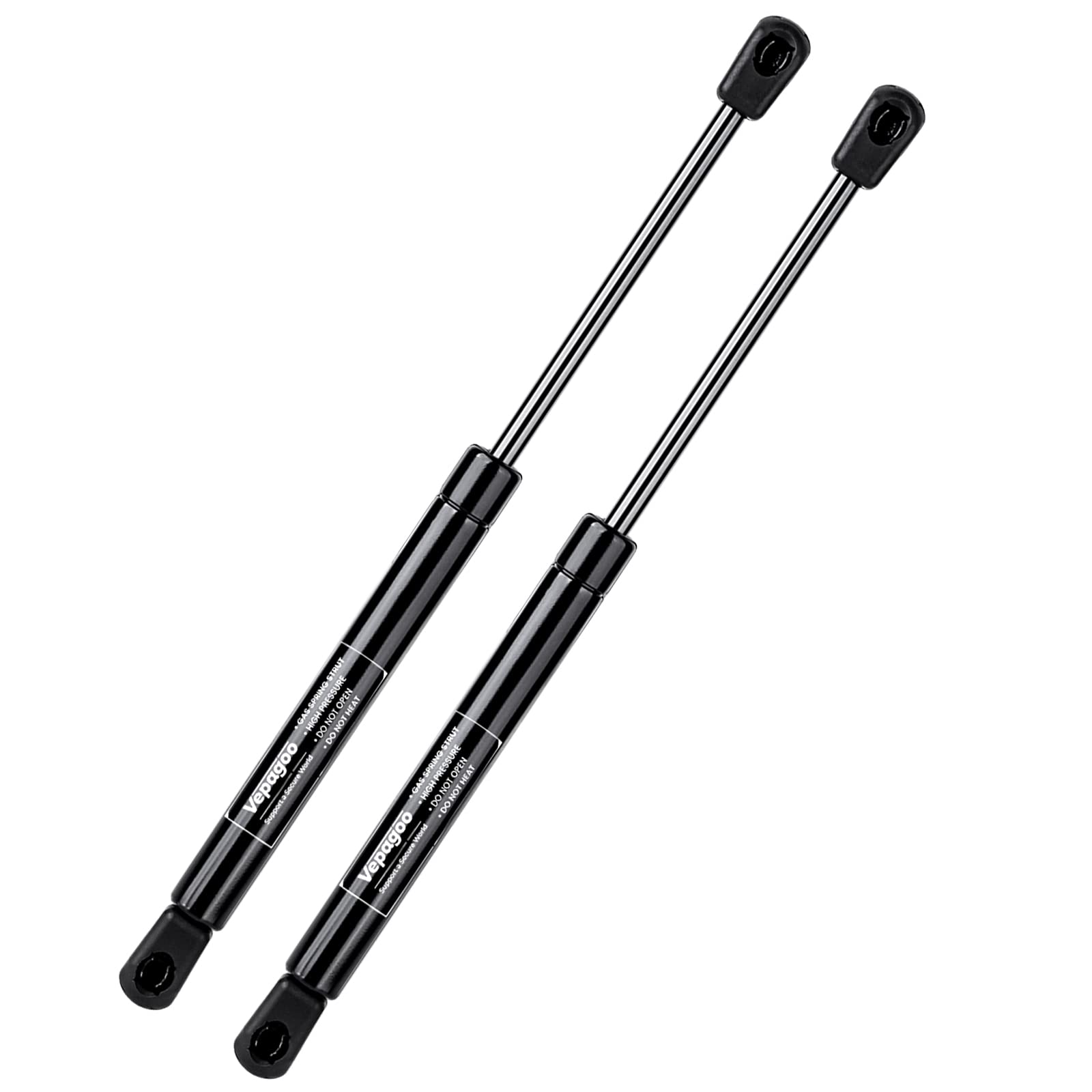 C16-03795 12 24Lbs/107N Gas Shock Struts For Leer Are Camper Shell Truck Topper Rear Window, Pickup Truck Tool Box Cab Canopy Door, Set Of 2 Vepagoo