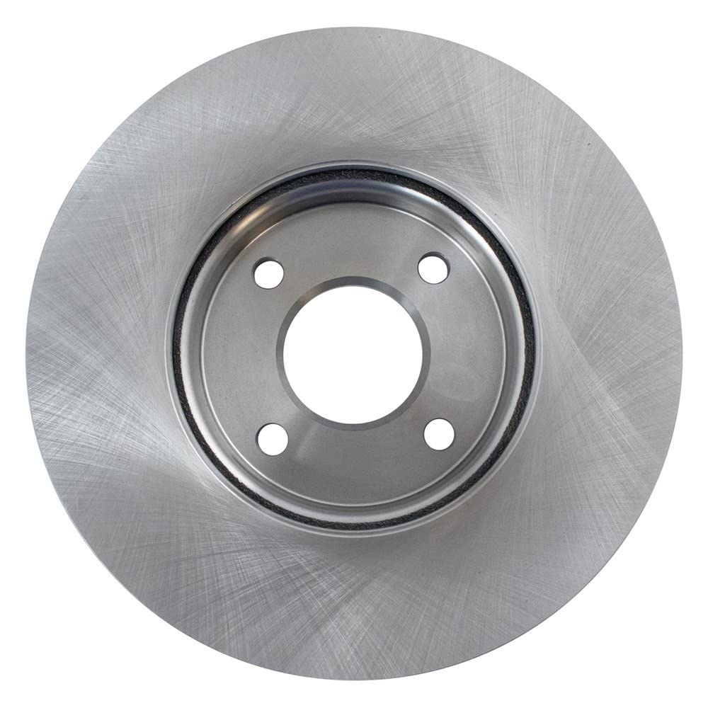 Trq Front Brake Rotors Set Vented Compatible With 2005-2007 Ford Focus