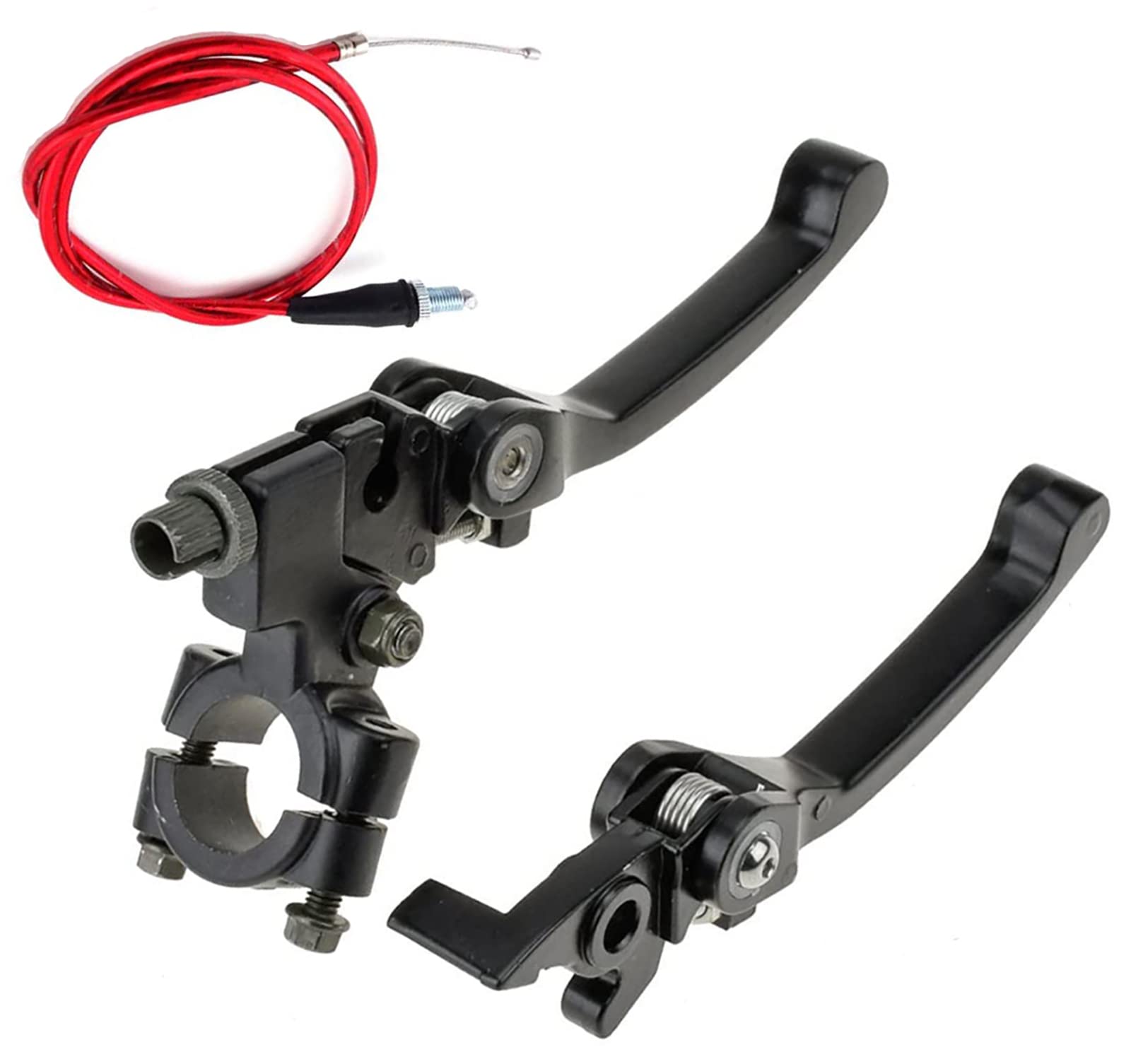 KAKO Clutch Brake Handle Levers for 22mm 7/8 inch Handlebar, Fit for 110cc 125cc 140cc TTR SSR Xmotos Apollo 125 Pit Dirt Bike C