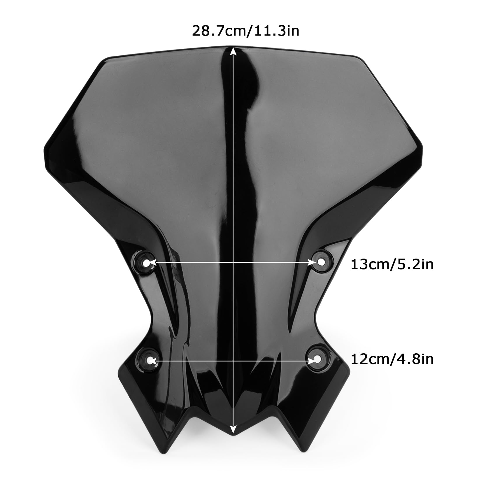 Psler Windshield For Z900 2021-2023 - Windshield Windscreen Baffle Air Wind Deflector Front Flyscreen For Z900 Z 900 2020-2023 Z