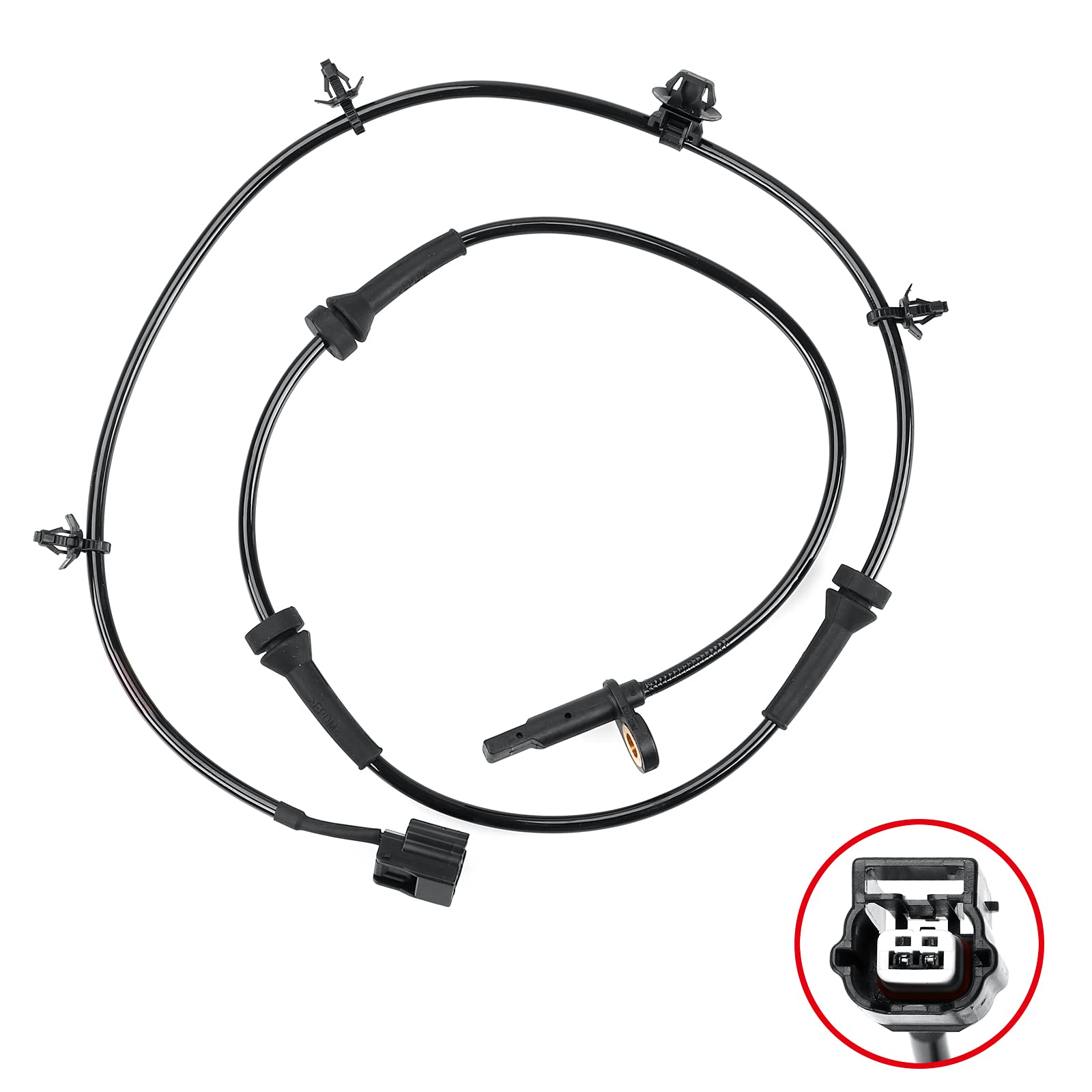 47901-3Ja0A Abs Wheel Speed Sensor Rear Left Compatible With Nisssan 13-17 Pathfinder/Infiniti 14-19 Qx60 47901-3Ja0B 479013Ja0A