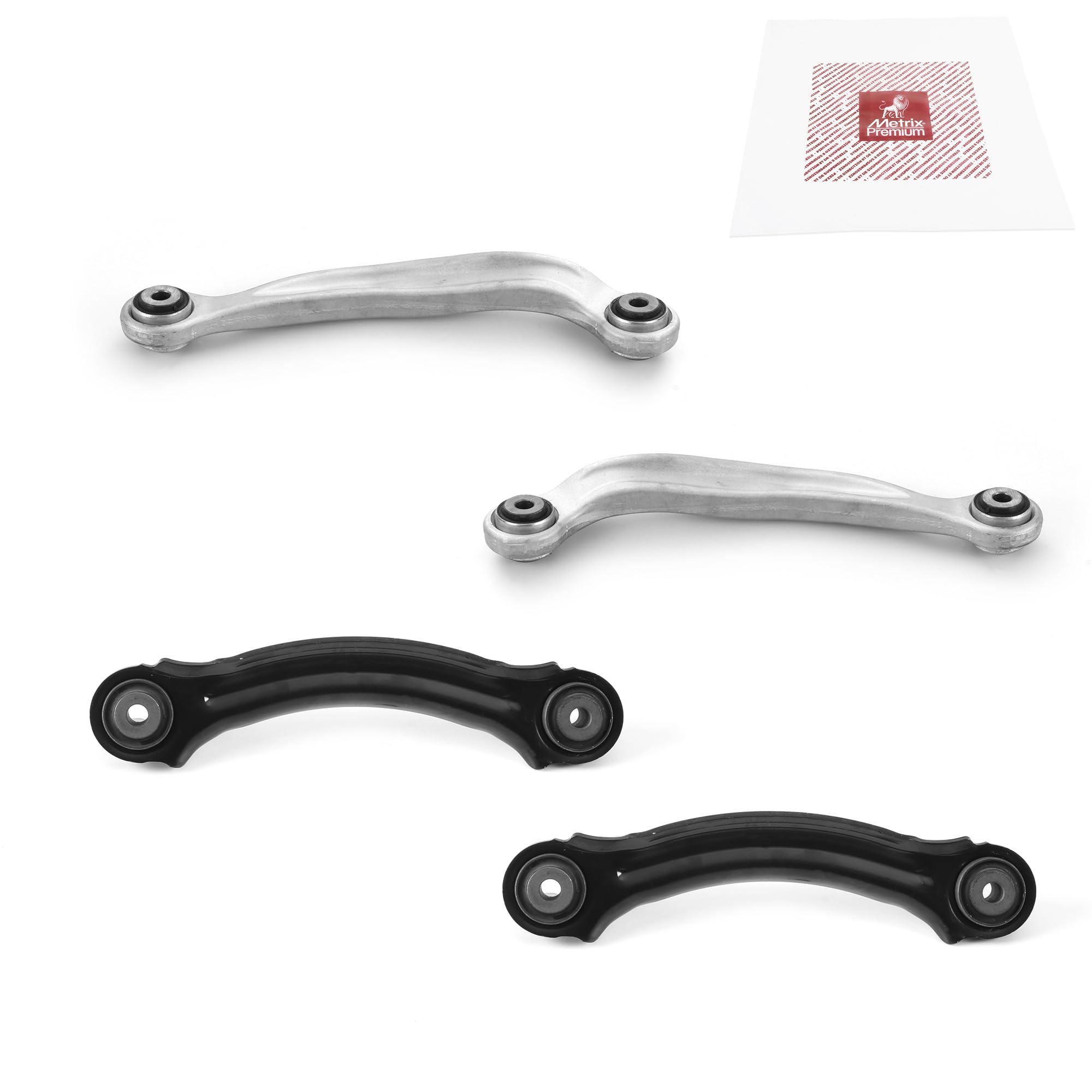 Metrix Premium Chassis Parts - 4 Pc L/R Rear Upper Forward & Rearward Control Arm Kit Fits 05-09 Chrysler 300 Awd, 07-09 Dodge C
