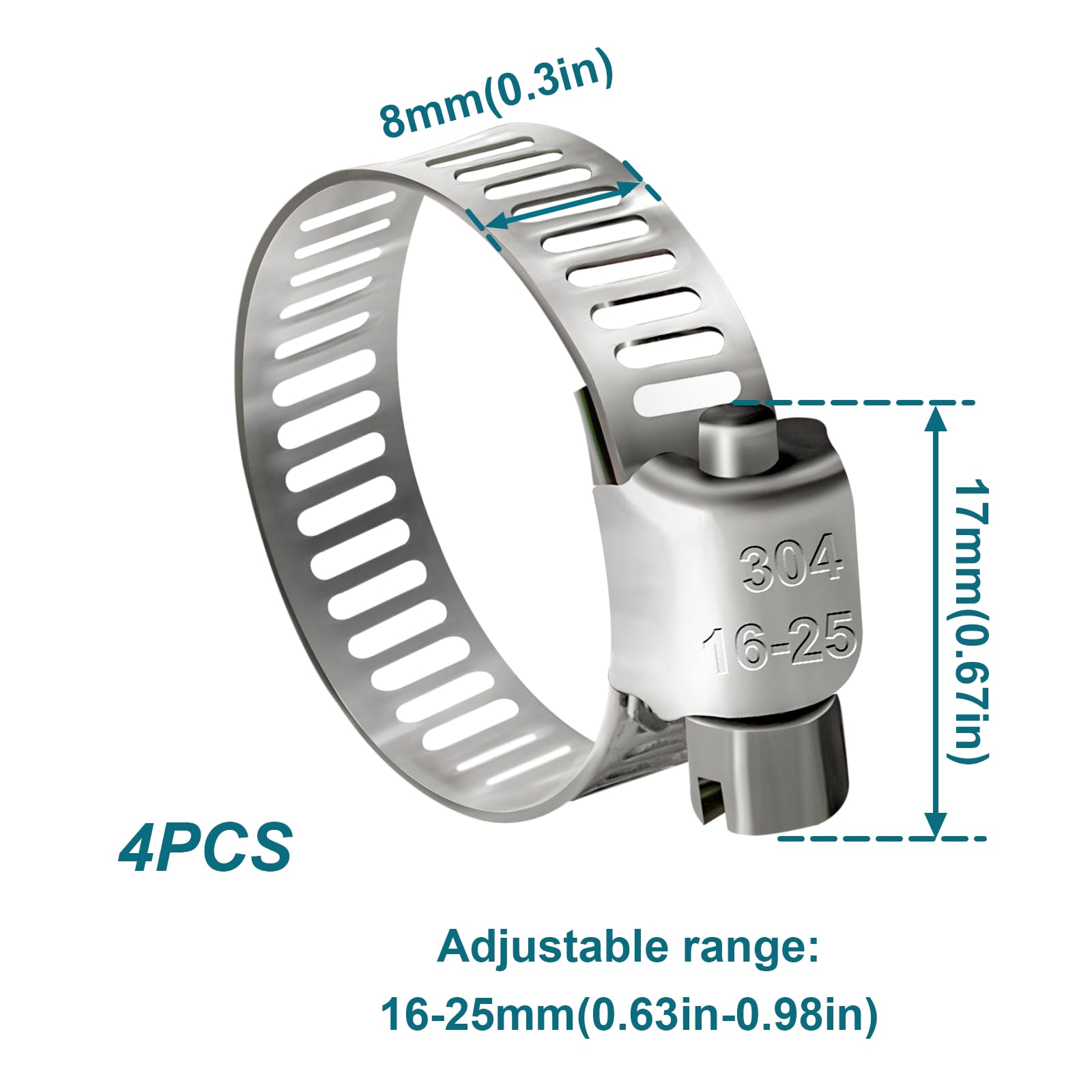 Housun Fuel Line 1/2 Inch Id, Fuel Hose 5Ft, J30R7 Fuel Line Hose Nbr With 4 Clamps.
