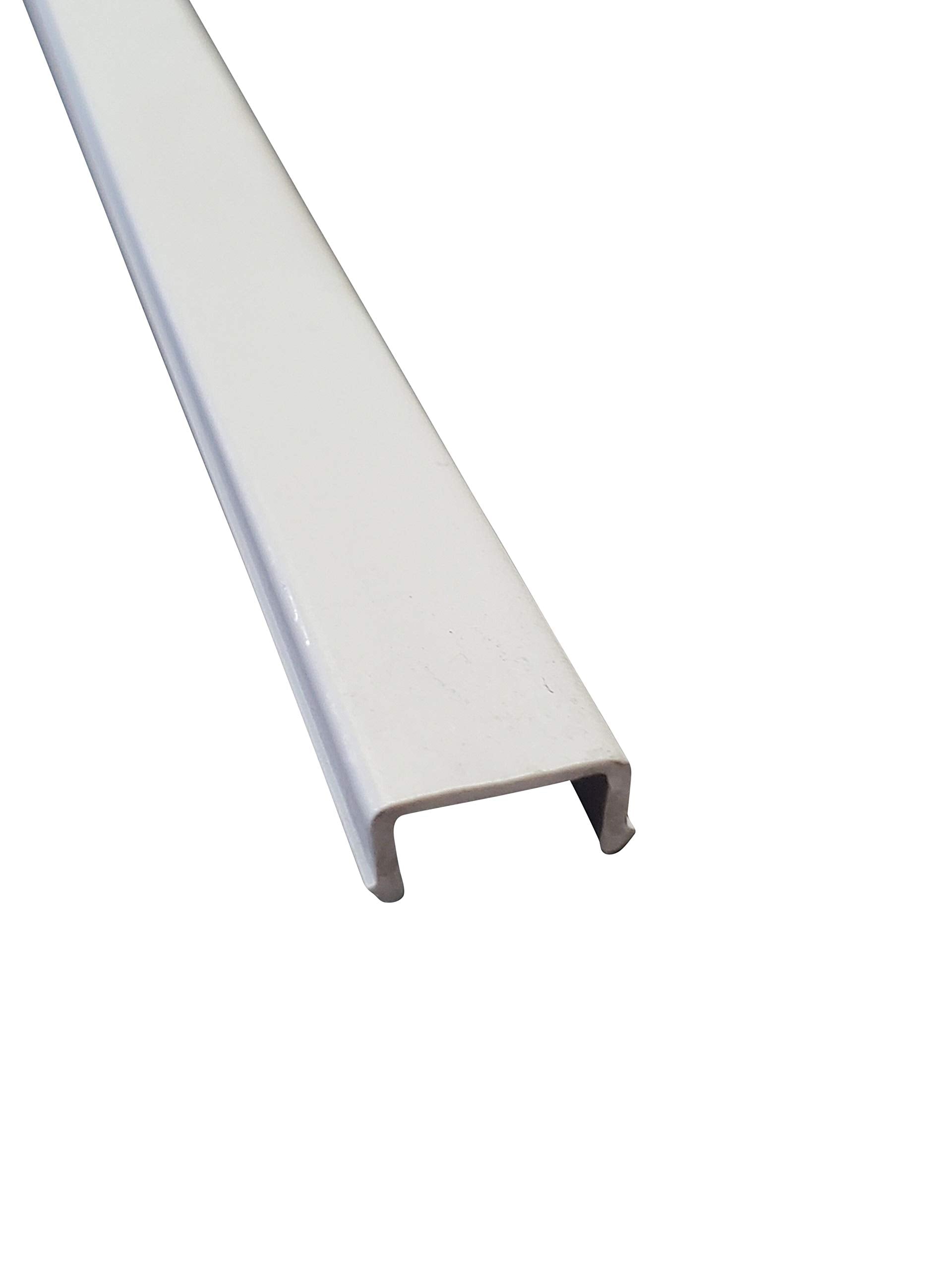 Motorhome Trailer And Rv 8' Elixir Rigid Insert Trim Screw Cover (Polar White)