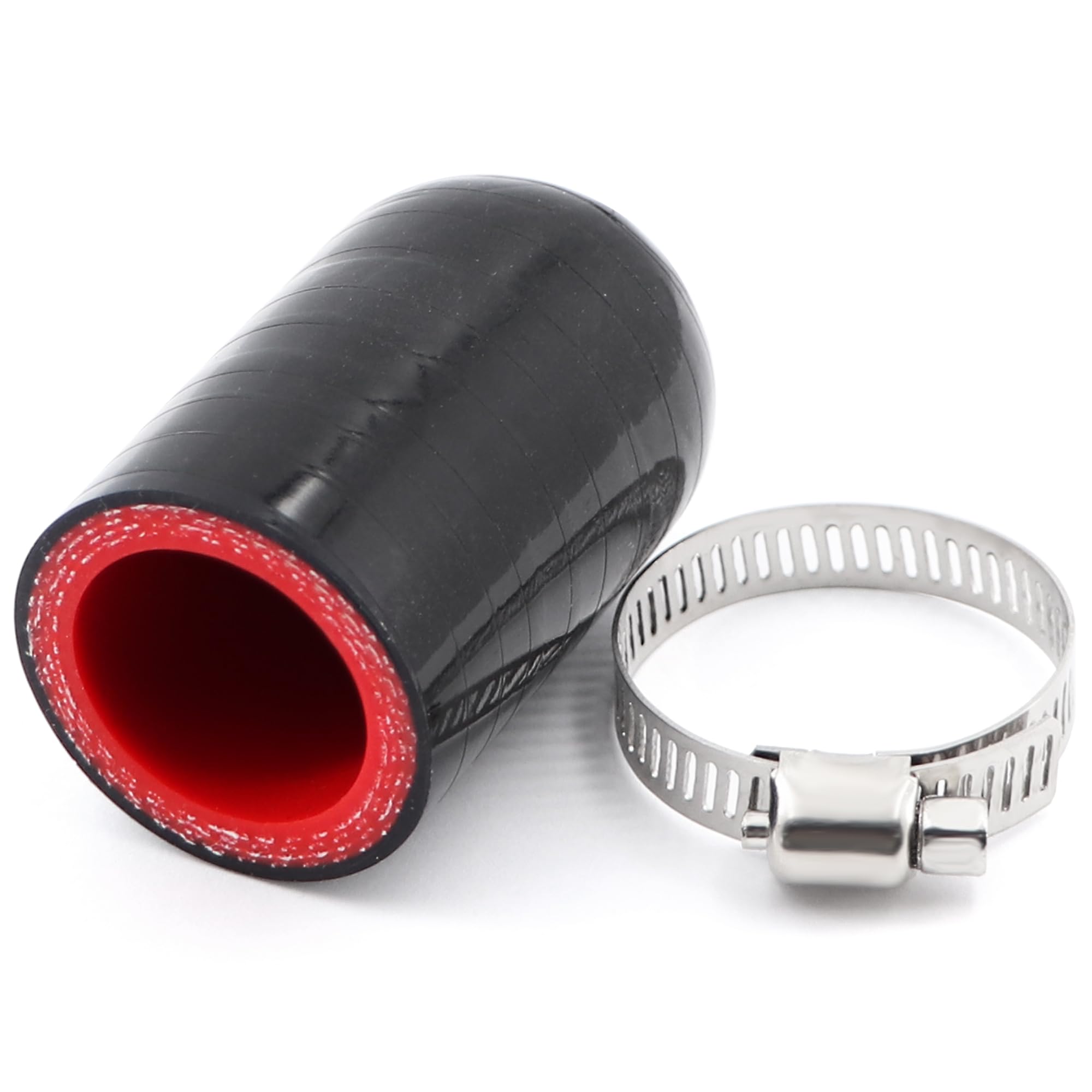 High Temperature 4-Ply Reinforced Silicone Hose Cap ID 1Inch(25mm) Hose End Plug For Turbo Bypass Valve/Vacuum/Fix Leak/Throttle