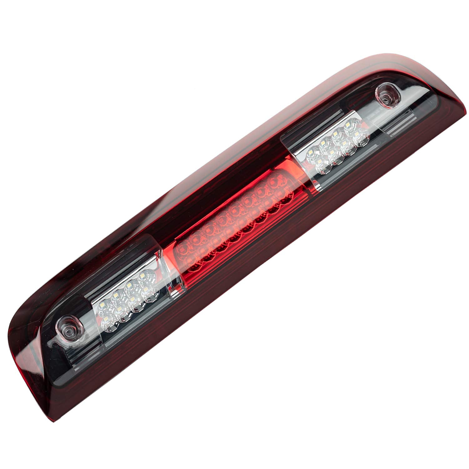 Npauto Led Third 3Rd Brake Light Cargo Lamp Replacement For 2014 2015 2016 2017 2018 Chevy Silverado/Gmc Sierra 1500 2500Hd 3500Hd, High Mount Stop Light Assembly, Red Lens