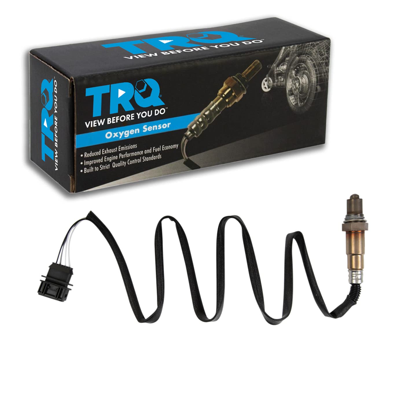 Trq Downstream O2 Oxygen Sensor Compatible With 2000-2004 Volvo S40 V40