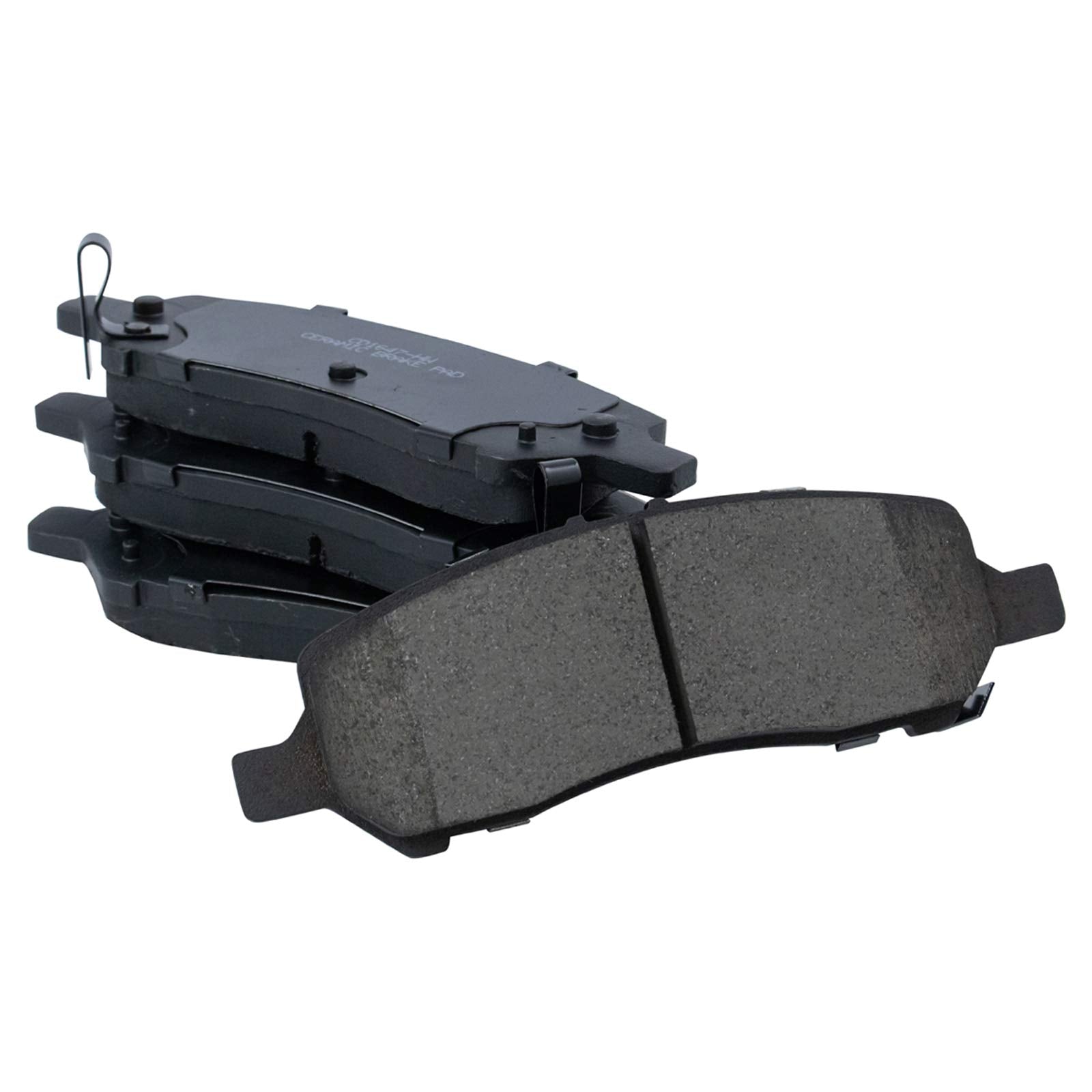 TRQ Rear Brake Pads Ceramic Compatible with 2013-2016 Dodge Dart