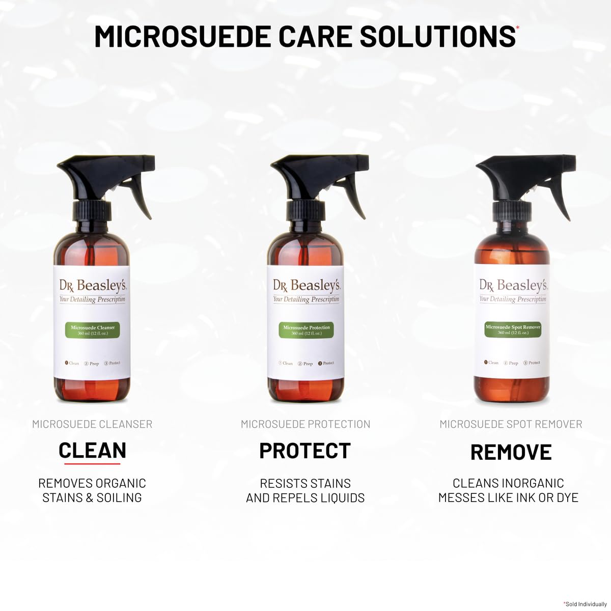 Dr. Beasley'S - I14D04 Microsuede Cleanser - 4 Oz., Removes Stains, Works On Ultrasuede Or Faux Suede