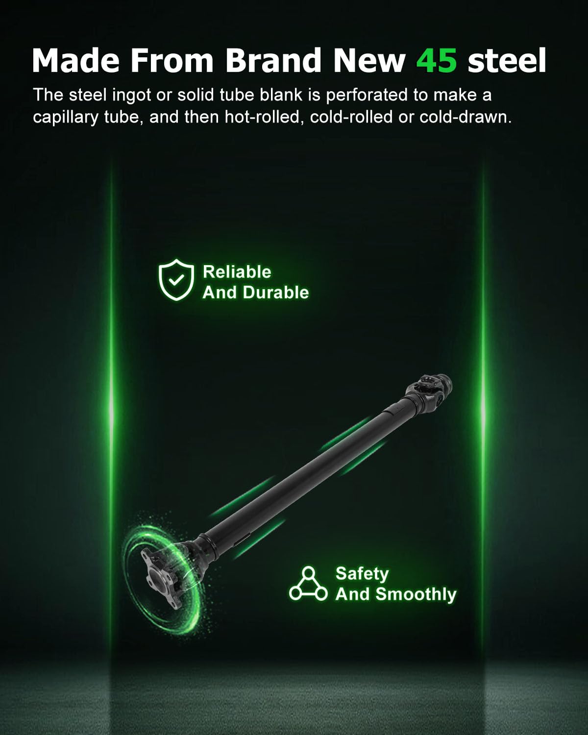 Scitoo?27.875''?Steel Front Driveshaft Assembly Drive Shaft Prop Shaft For Bmw X5 2012-2017,For Bmw X6 2012-2017,Oe# 26209425907