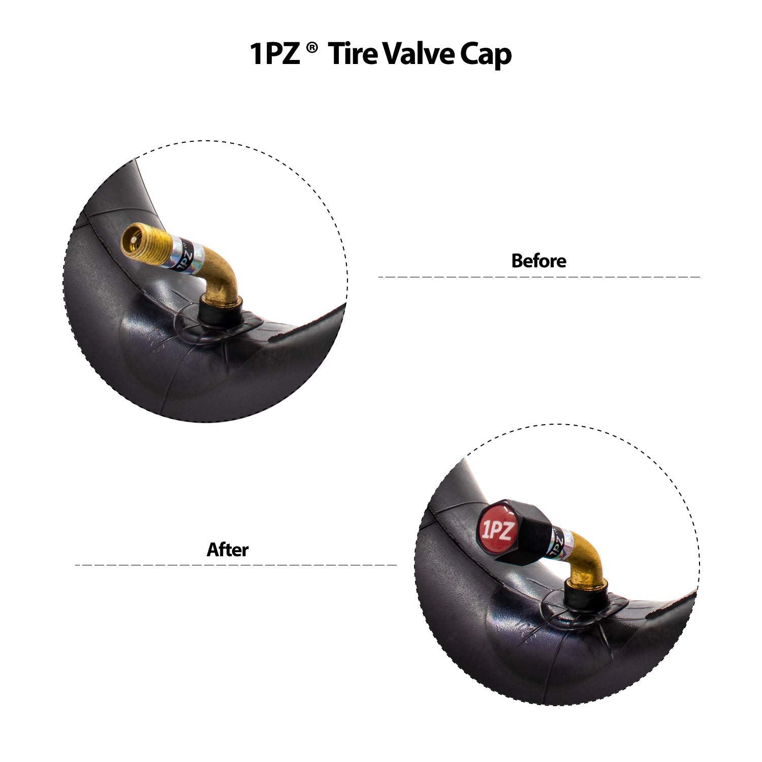 1Pz Er5-T02 Set Of 12-1/2''X2-1/4'' (12.5 X 2.25) Tire & Inner Tube For Razor Pocket Mod Bella Betty Bistro Daisy Hannah Sweet P