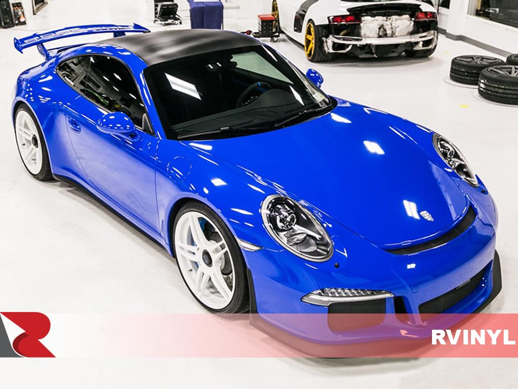 Avery Dennison Sw900 677-O Gloss Blue Supreme Wrapping Film Vinyl Vehicle Car Wrap Sheet Roll - (12'' X 60'' W/Application Card)