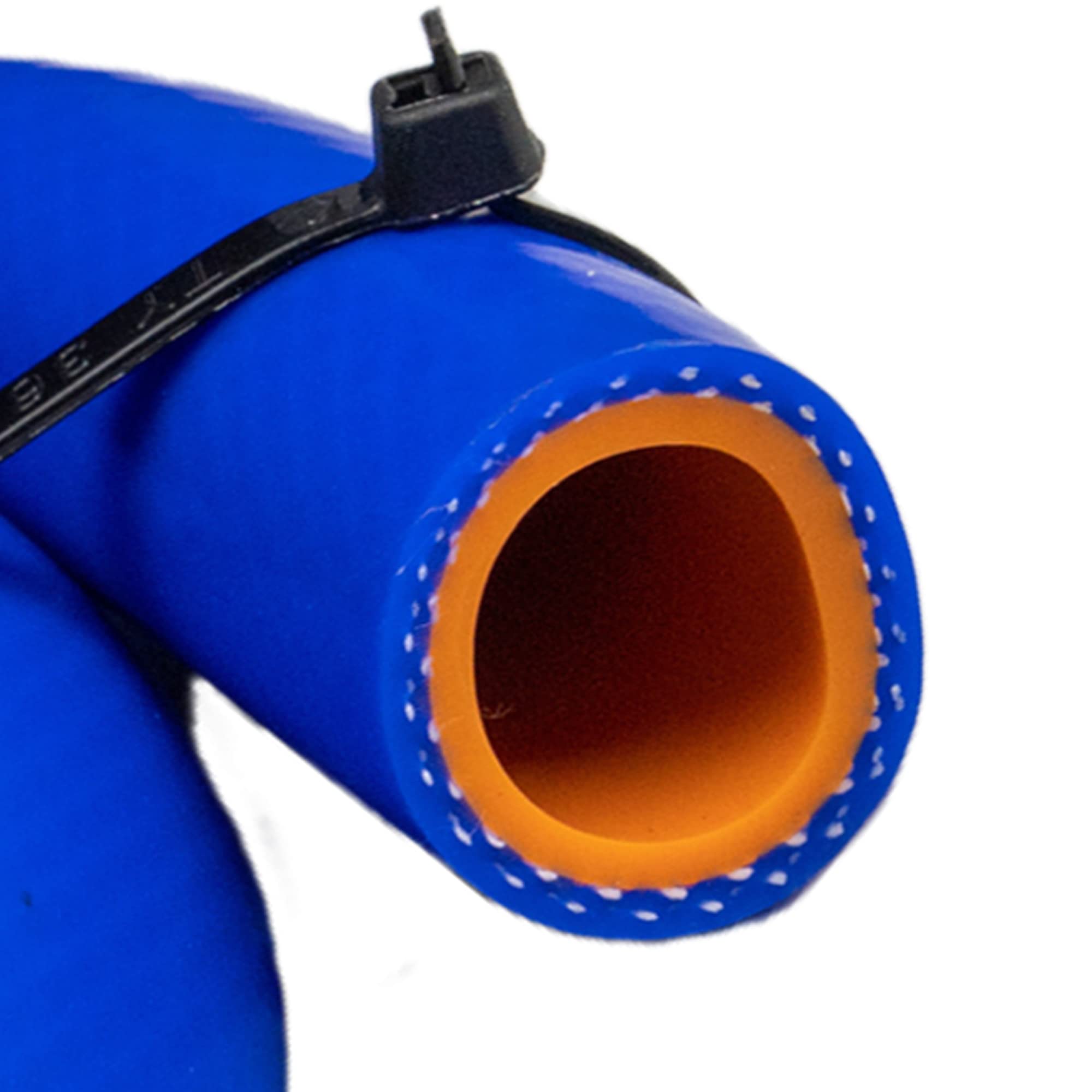 ZIMFLEX Silicone Heater Hose Blue Reinforced High Temperature (Inner Diameter 1 inch, 5 Ft)