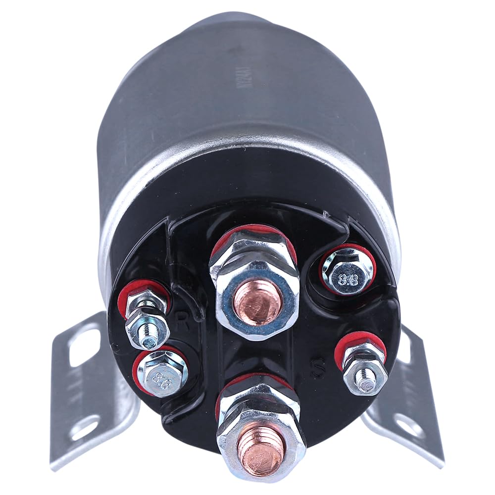 RAREELECTRICAL New Starter Solenoid Compatible with International Tractor 806D 856D 966D Farmall 1206D 1256D by Part Numbers 3210507 159-711AS 1028587M91 1902935M91 321507 1115510 1115540 1115582