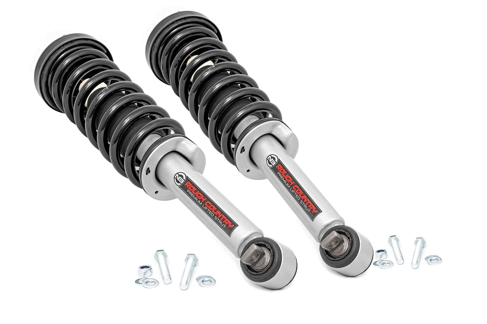 Rough Country 3'' Loaded N3 Lifted Struts for 2014-2024 Ford F-150 4WD - 501059