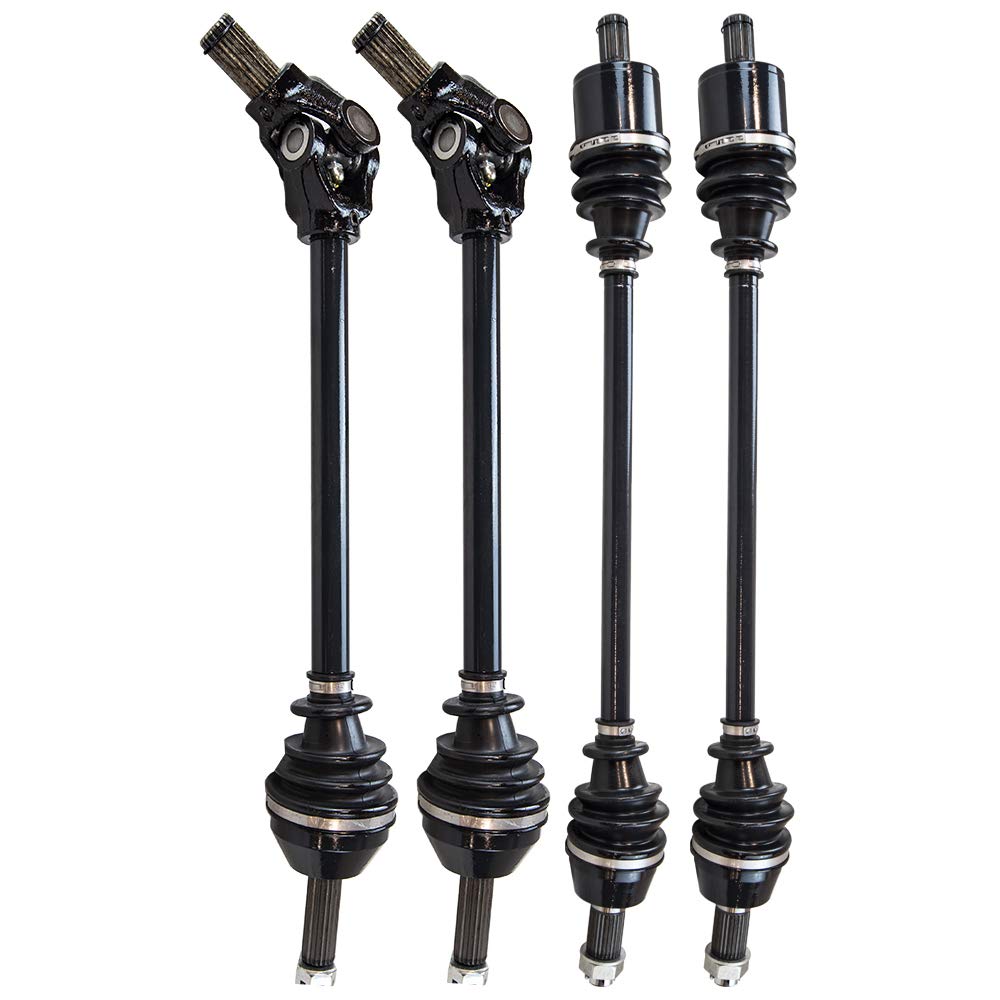 Niche Front And Rear Shaft Cv Axle For 2011-2014 Polaris Rzr, 4, 900 1332825 1332826