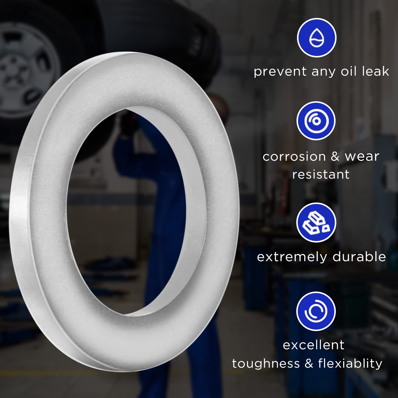 20Pcs M14 Oil Drain Plug Gasket, Aluminum Crush Washer, for Oil Change, Seal Ring by KeeRoarin