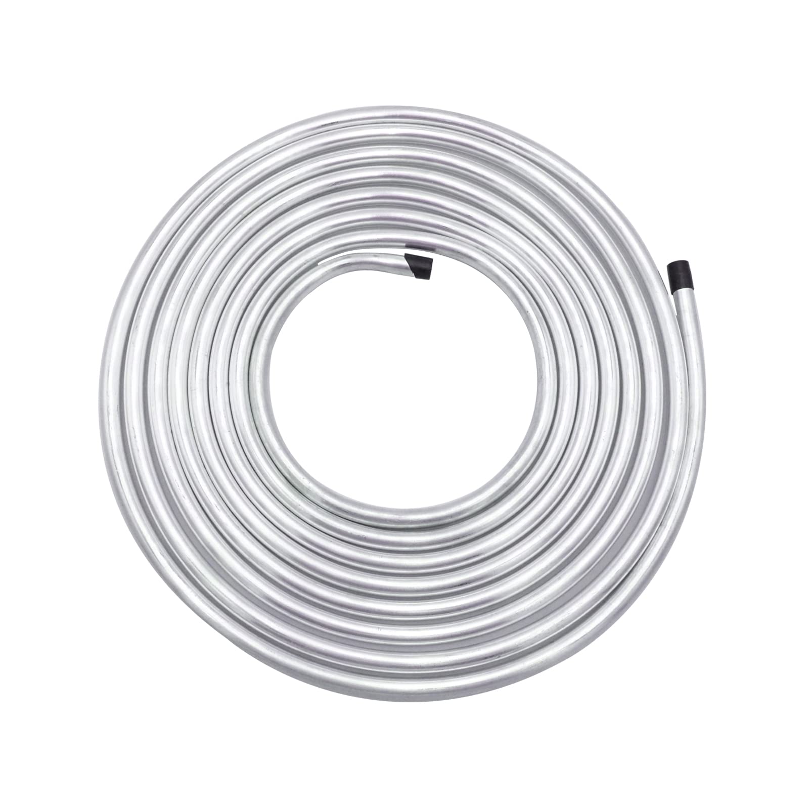 Ac Performance 3/8' Aluminum Fuel Line Hard Tube, 16 Feet Coil