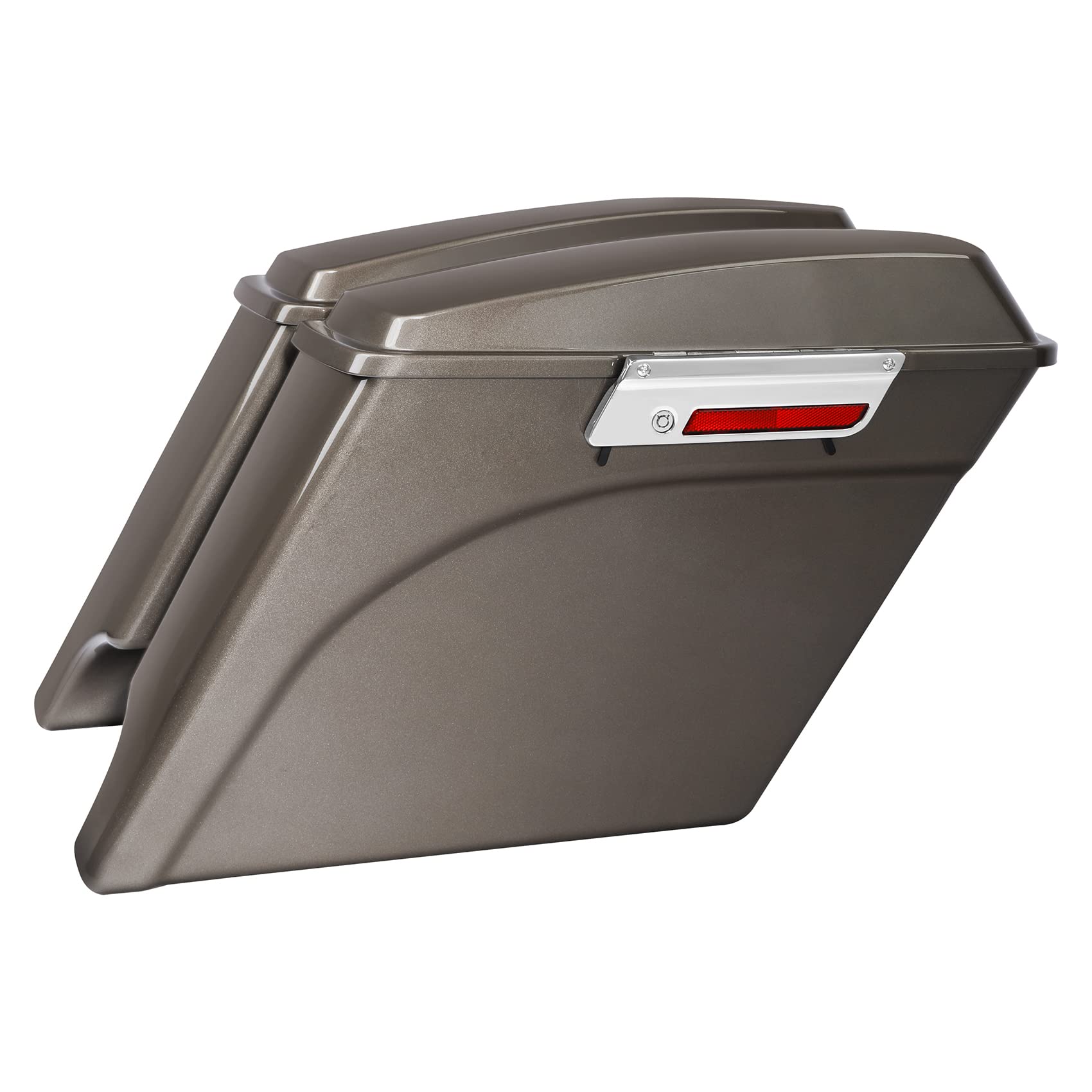 Tcmt 5'' Stretched Extended Saddlebags Fit For Harley Touring Road Glide Road King Electra Glide Ultra Classic 93-13 Street Glid