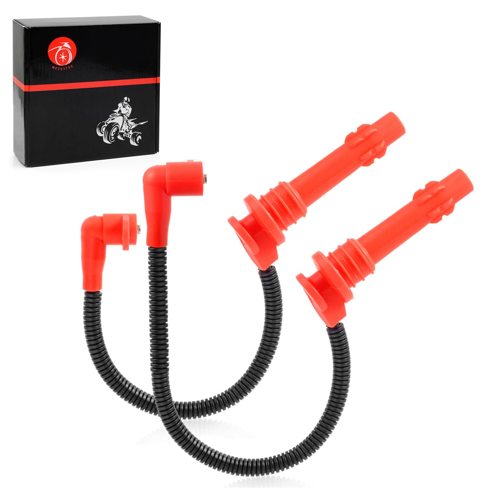 Moto1988 Spark Plug Wire Cap For Polaris Rzr Xp 4 S 900 1000 Rs1 Turbo 2014-2023 4014296 4014295 4017695 4017694