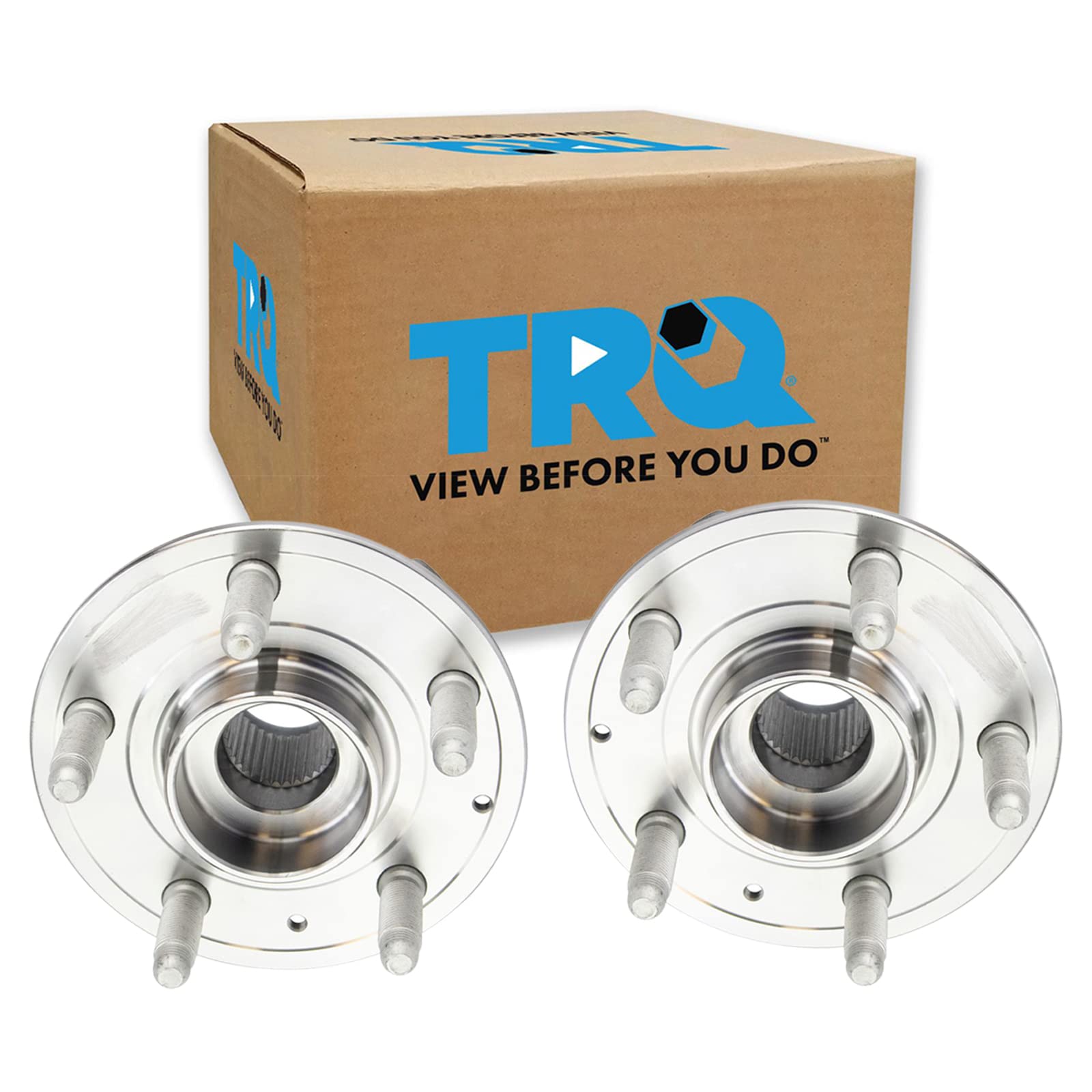 Trq Front Rear Wheel Hub Bearings Assembly Set Compatible With 2019-2020 Buick Envision 2016-2019 Cadillac Ats 2016-2020 Ct6 Cts