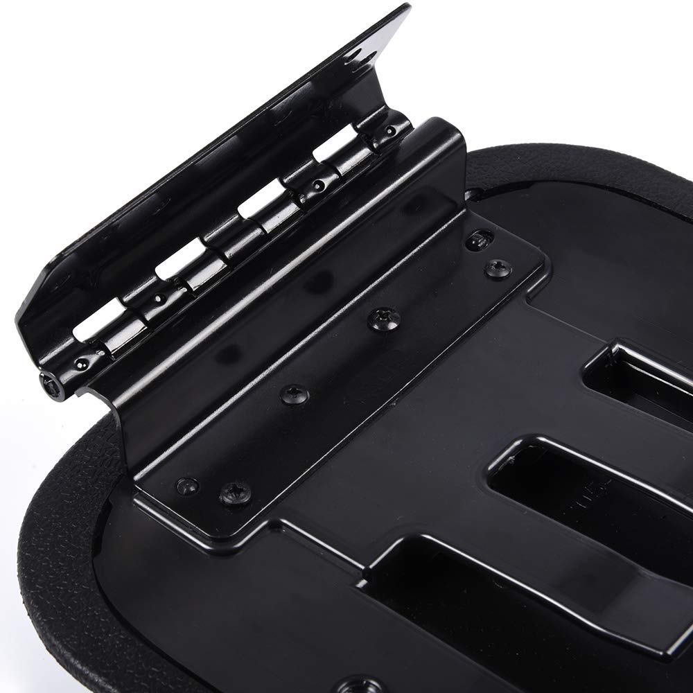 PIT66 Center Console Armrest Lid with Latch Compatible with Ford Mustang 2005-2009 Replacement 5R3Z6306024AAC Black