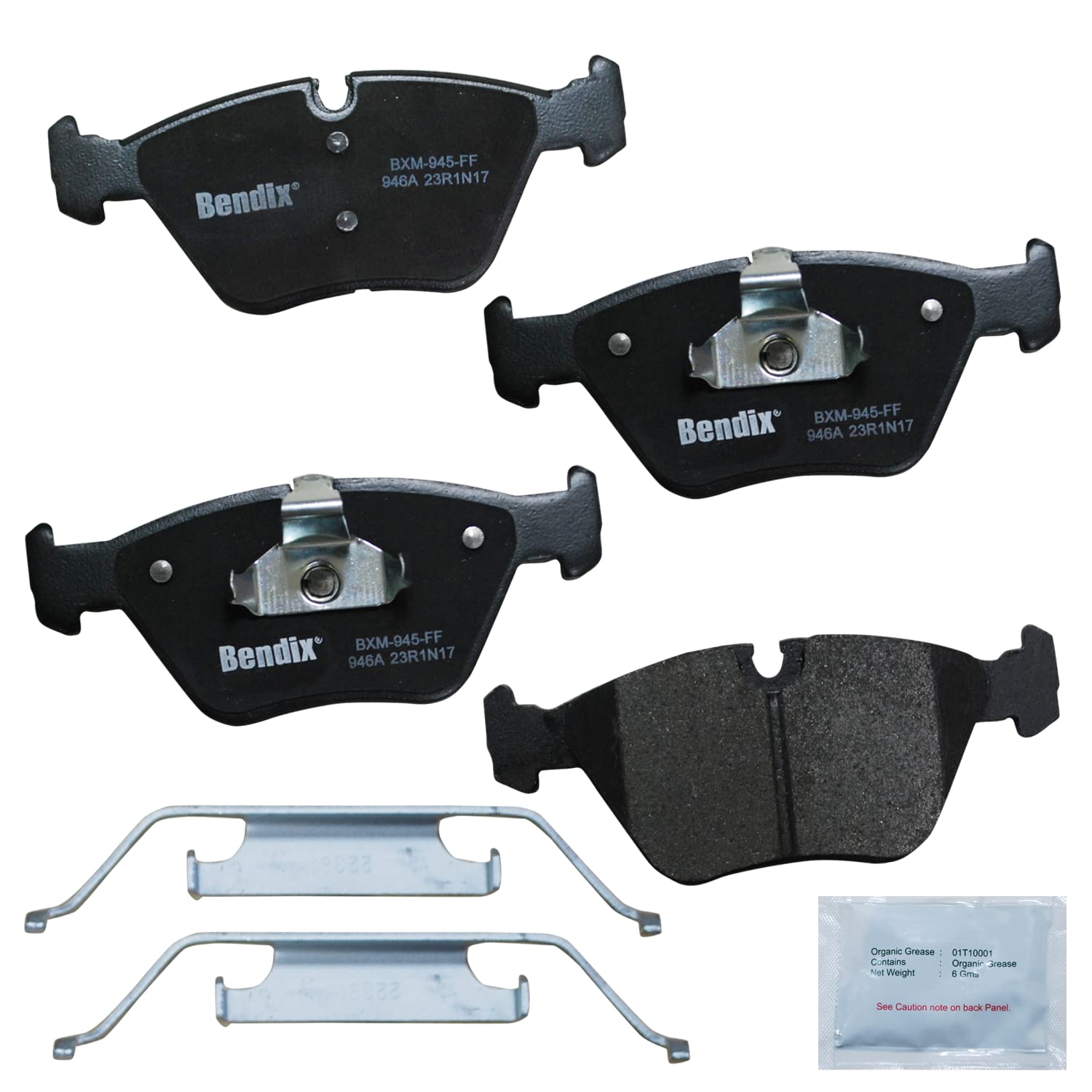 Bendix Priority1 Cfm946A Semi-Metallic Front Brake Pads For Bmw M3 2006-2003