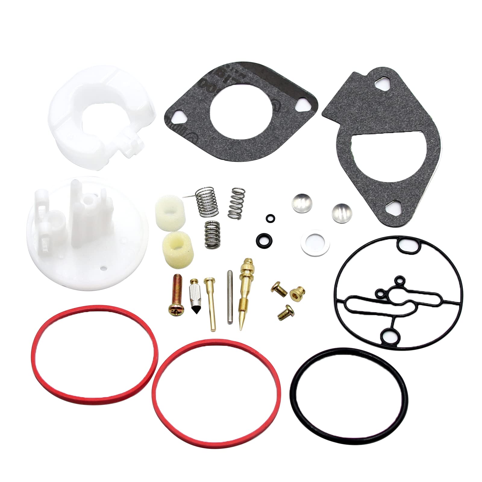 WaruiTT 796184 Carburetor Repair Kits for BS Master Overhaul Nikki Carbs 698787 699900 699521 792369 790032 (3Pack)