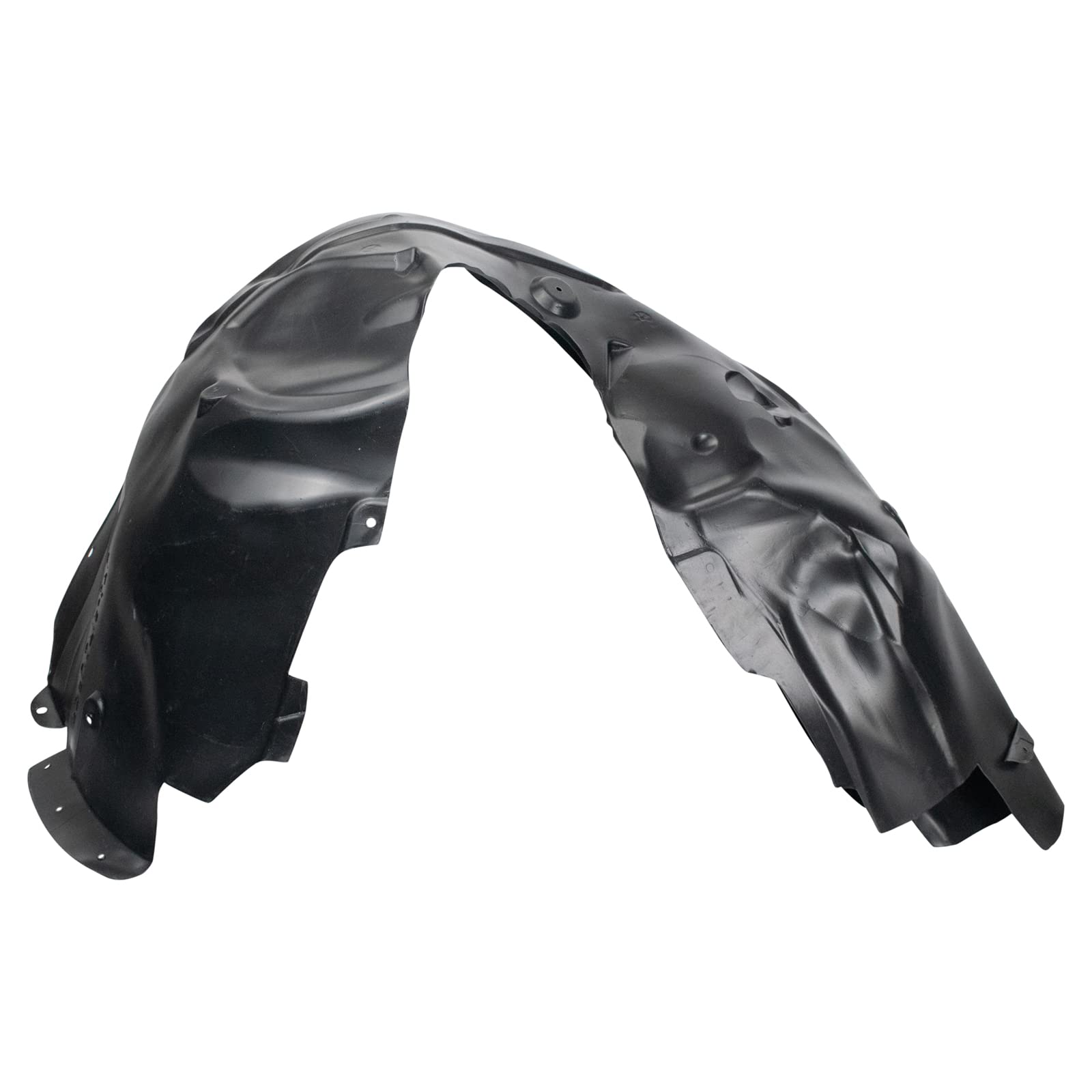 Trq Front Inner Fender Liner Set Compatible With 2017-2020 Ford Fusion 2019-2020 Police Responder Hybrid Fo1248176 Fo1249176