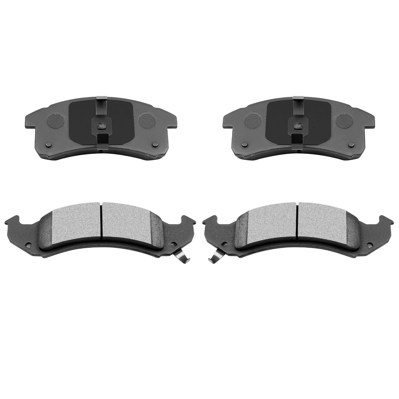 Automuto 4Pcs Front Ceramic Disc Brake Pads Set D623 For Buick Lesabre Park Avenue Riviera For Cadillac Deville Eldorado Seville