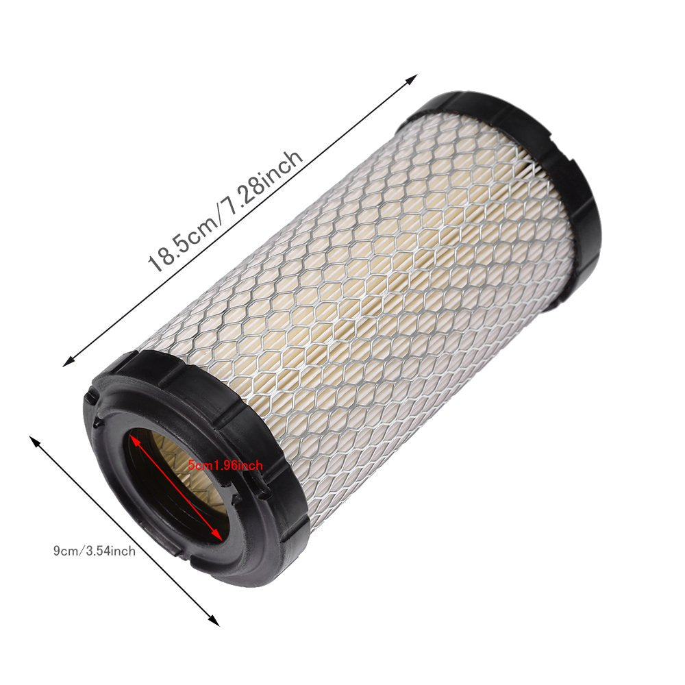 Air Filter Replacement 11013-1290 11013-7029 11013-7048 Replacement For Kawasaki Mule, John Deere M113621, Fleetguard Af25550, Donaldson P822686, Wix 546449, Napa 6449, Baldwin Pa4632 Af2555000
