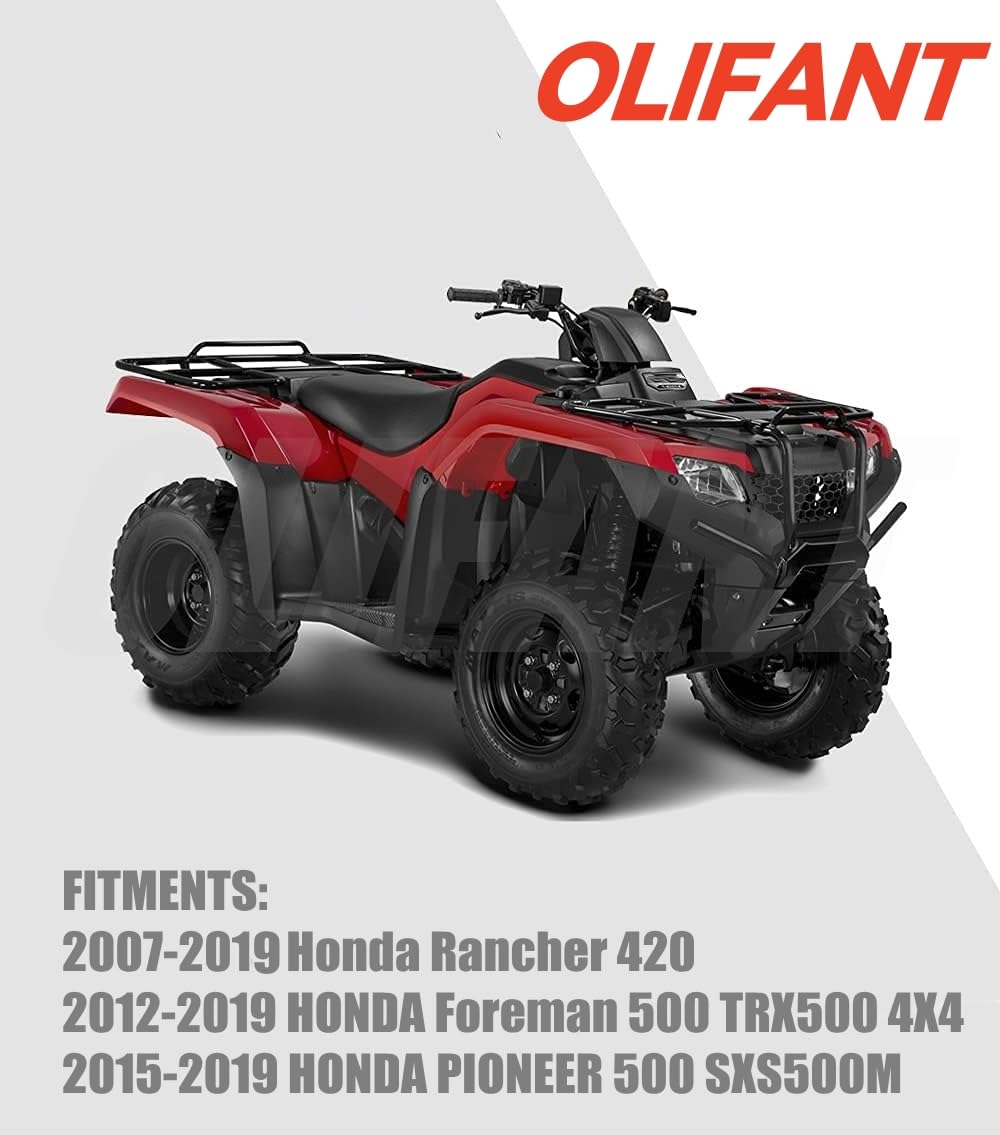 Starter For Honda Rancher 420 07-19 Pioneer 500 15-19/Foreman 500 12-19 Rubicon 500 15-19 31200-Hp5-601 31200-Hr0-F01