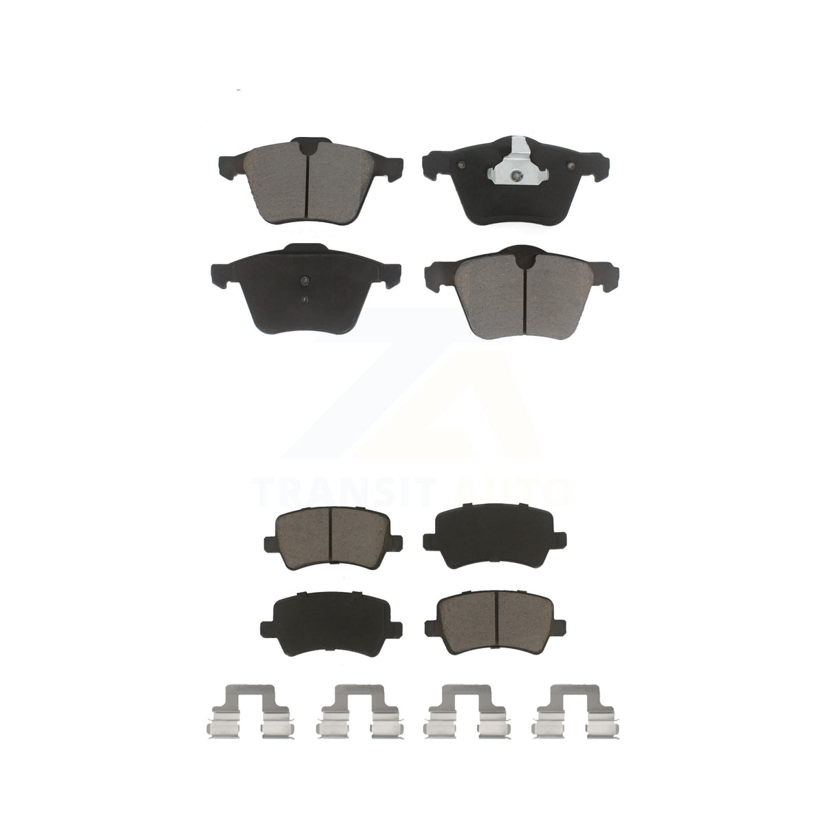 Cmx Front Rear Ceramic Brake Pads Kit Replacement For Volvo Xc70 S60 V60 S80 Cross Country V70 Kcx-100361
